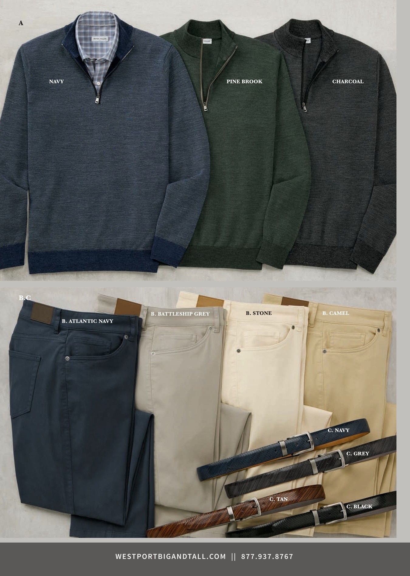 Westport Big & Tall Fall Catalog Weekly Ad August 4 - November 30, 2026
