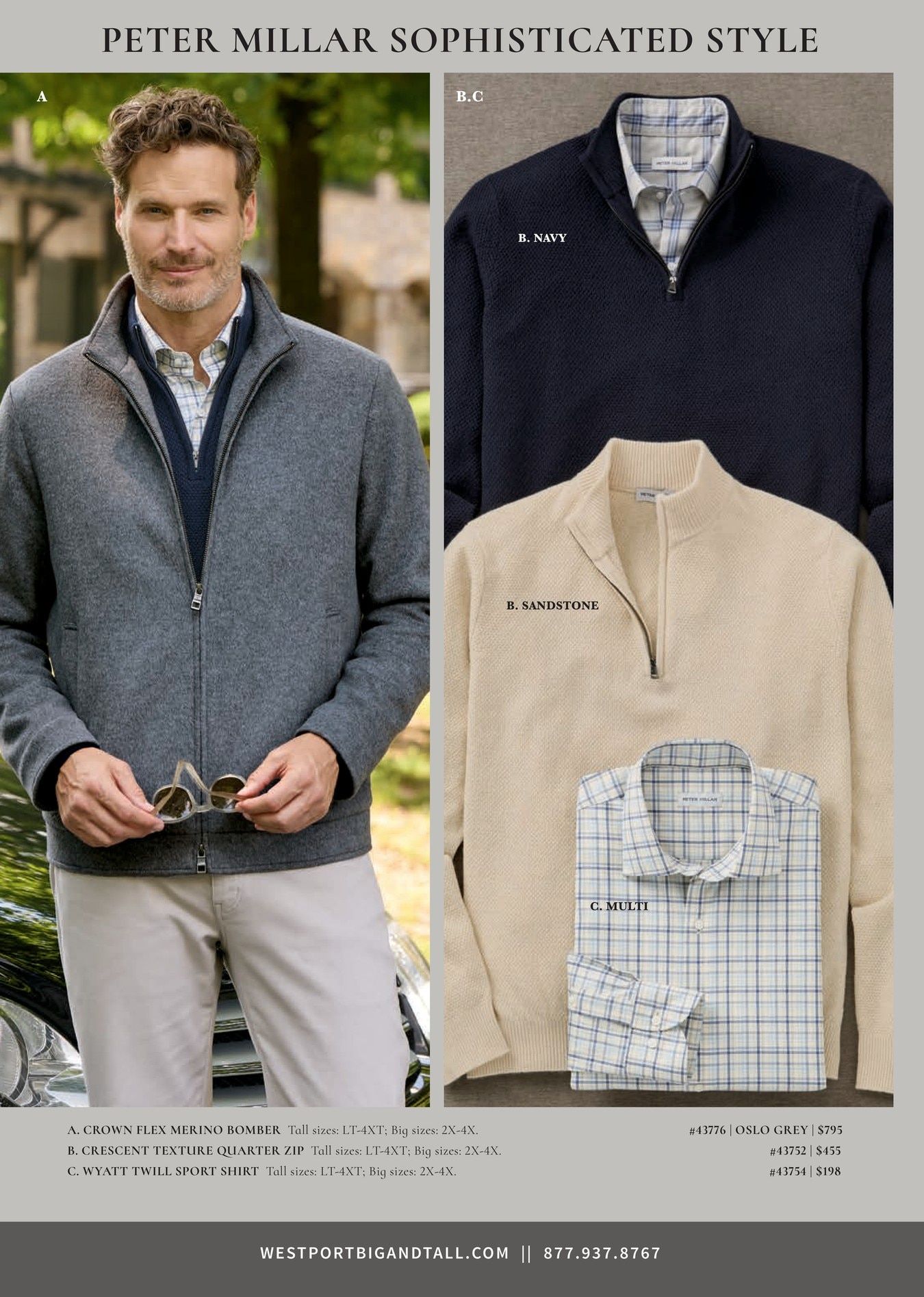 Westport Big & Tall Fall Catalog Weekly Ad August 4 - November 30, 2026