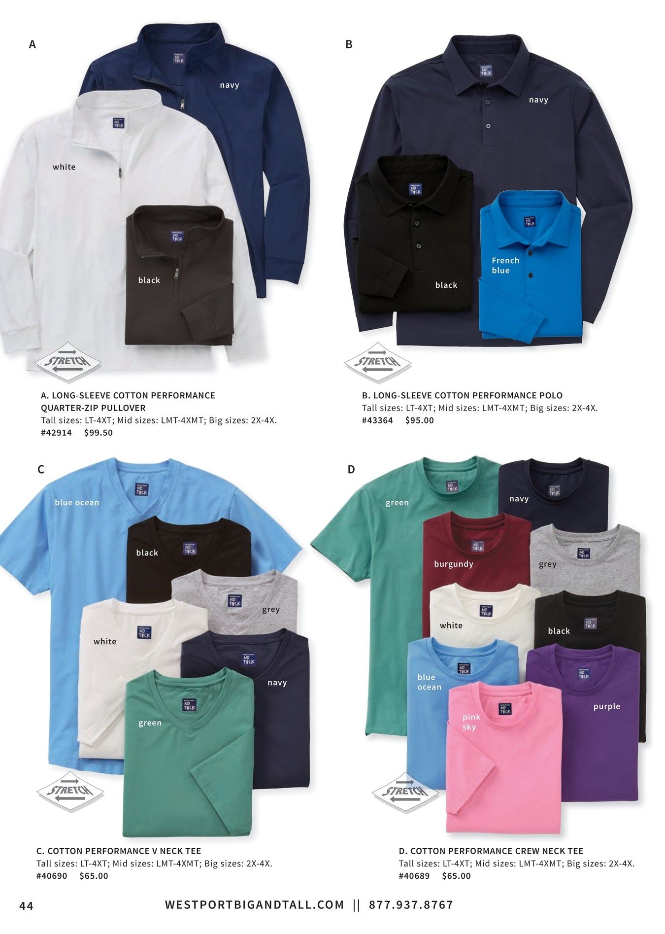 Westport Big & Tall Fall Catalog Weekly Ad August 4 - November 30, 2026