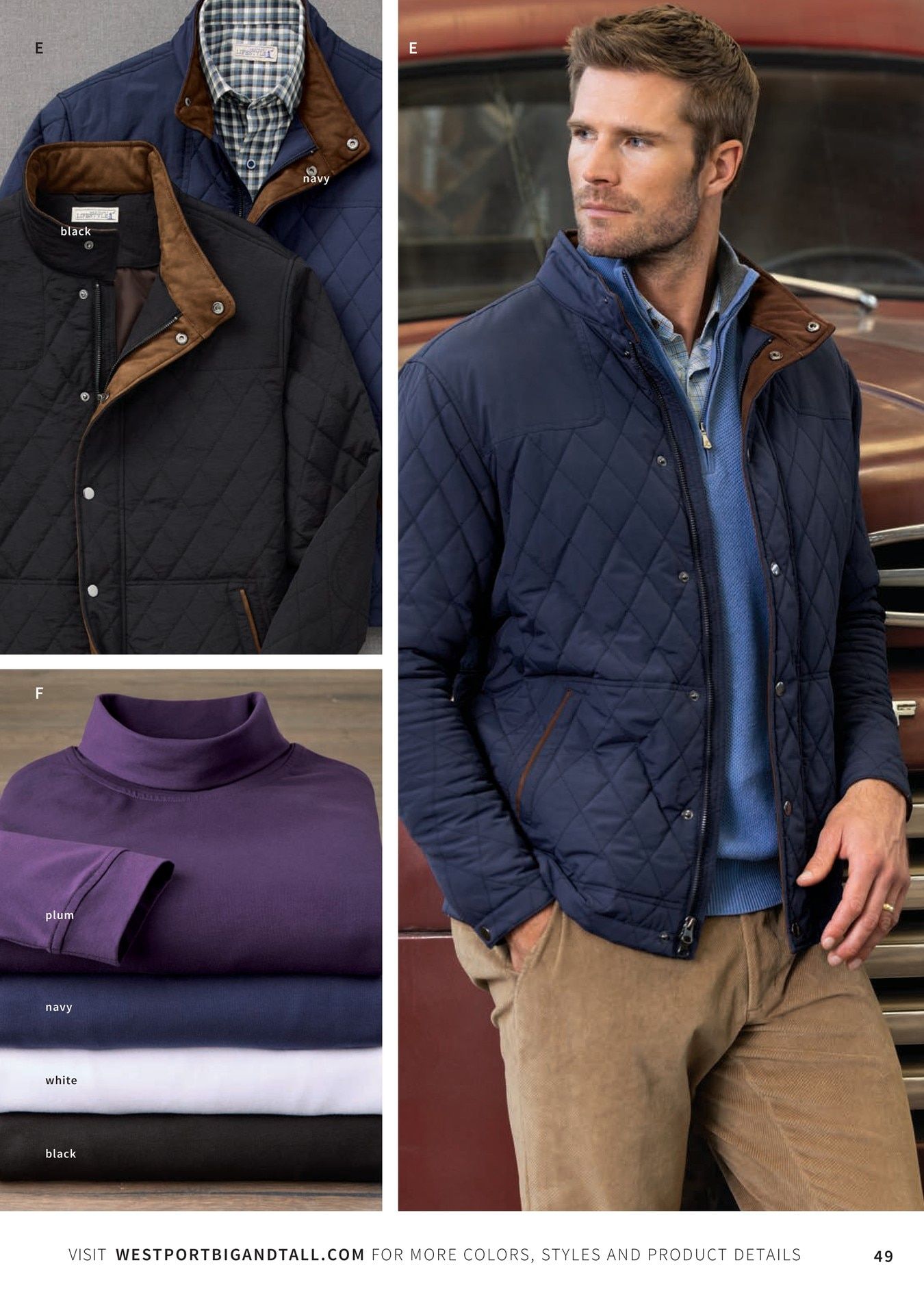 Westport Big & Tall Fall Catalog Weekly Ad August 4 - November 30, 2026
