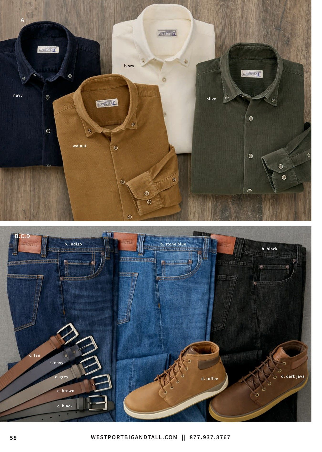 Westport Big & Tall Fall Catalog Weekly Ad August 4 - November 30, 2026