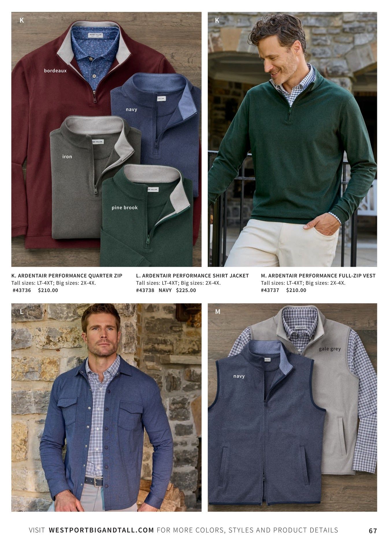 Westport Big & Tall Fall Catalog Weekly Ad August 4 - November 30, 2026