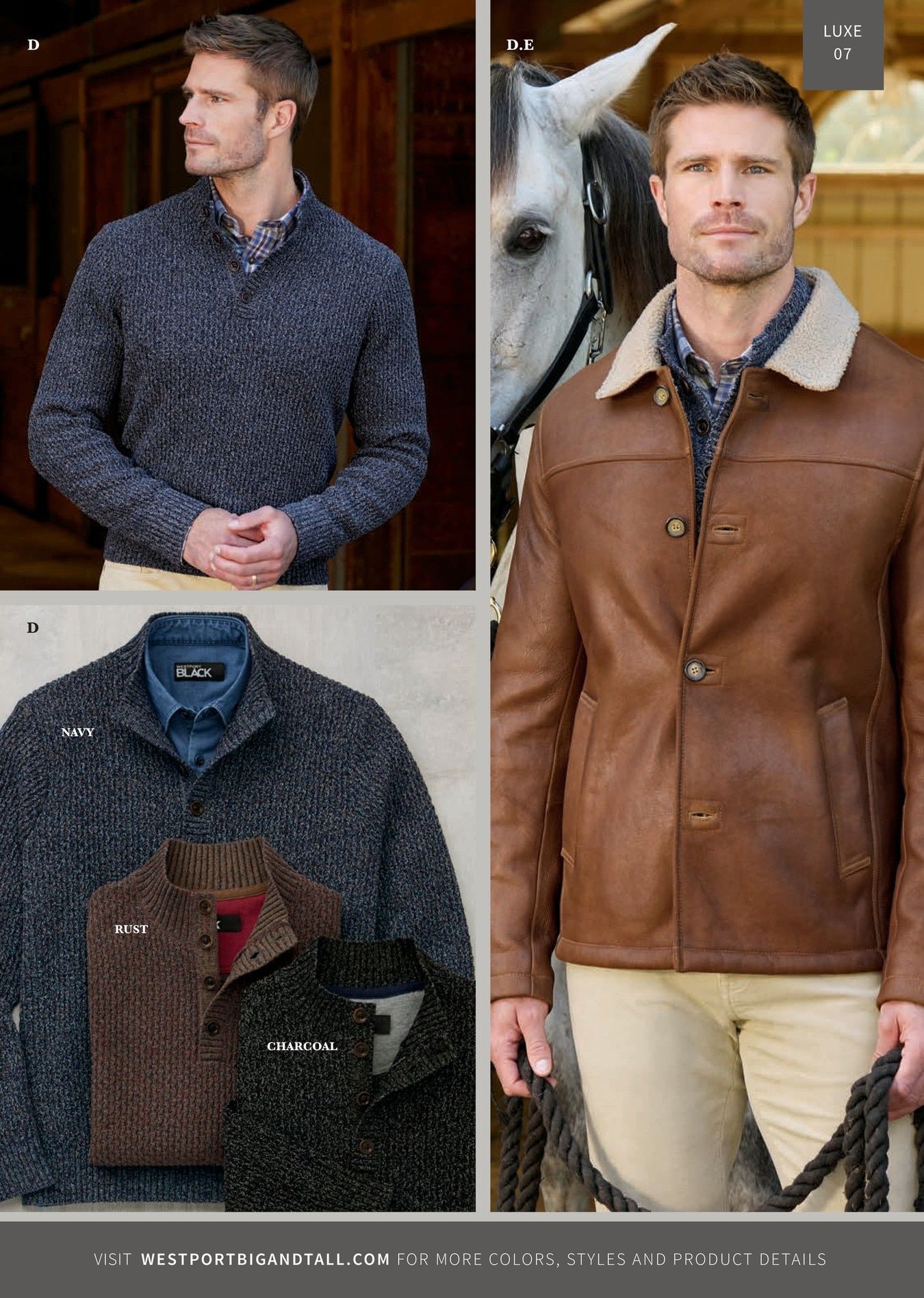 Westport Big & Tall Fall Catalog Weekly Ad August 4 - November 30, 2026