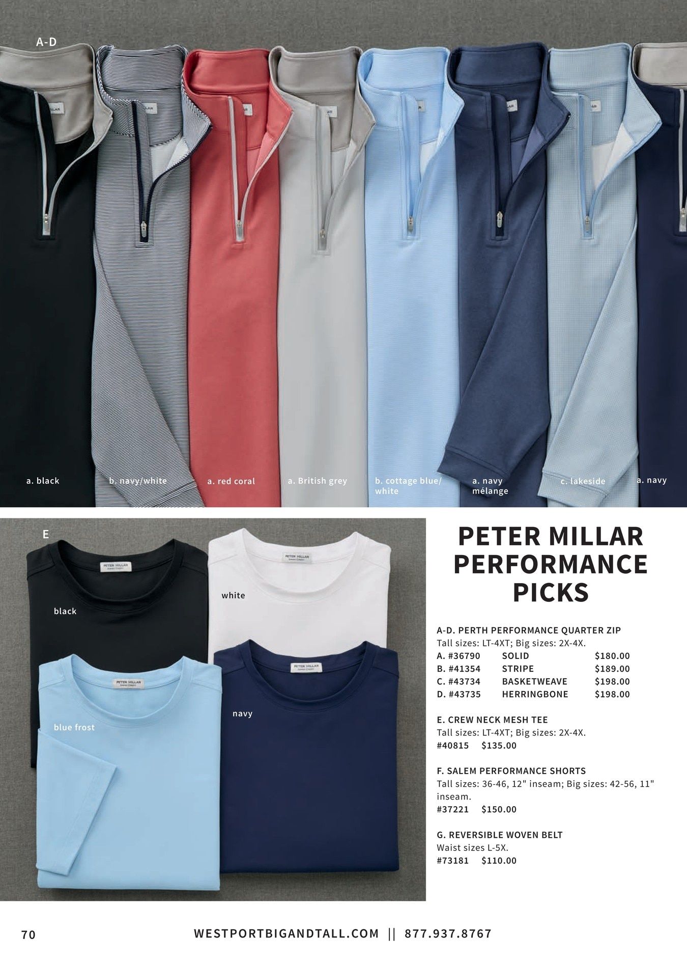 Westport Big & Tall Fall Catalog Weekly Ad August 4 - November 30, 2026