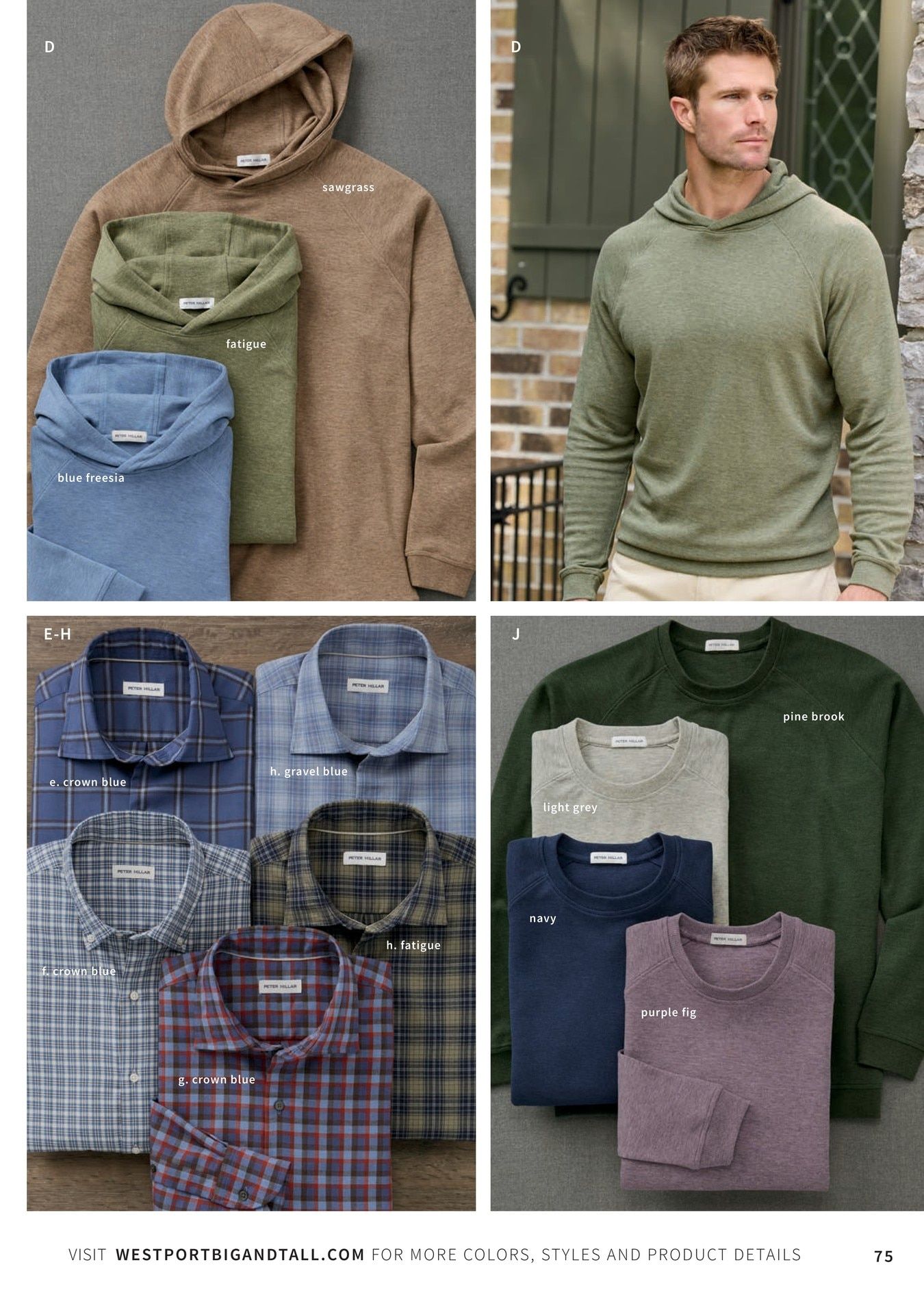 Westport Big & Tall Fall Catalog Weekly Ad August 4 - November 30, 2026