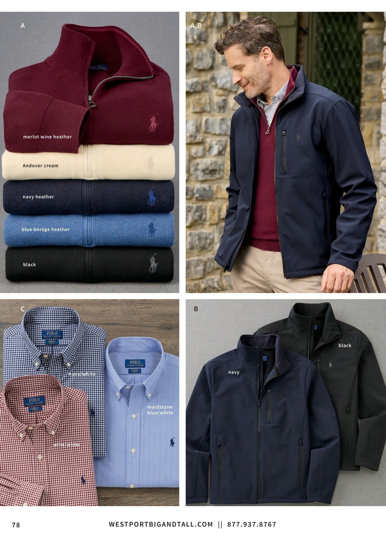 Westport Big & Tall Fall Catalog Weekly Ad August 4 - November 30, 2026