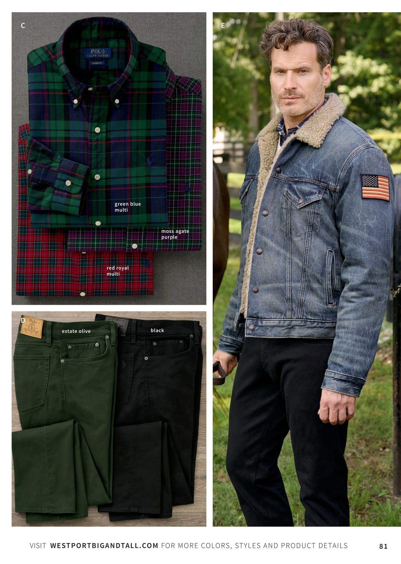 Westport Big & Tall Fall Catalog Weekly Ad August 4 - November 30, 2026