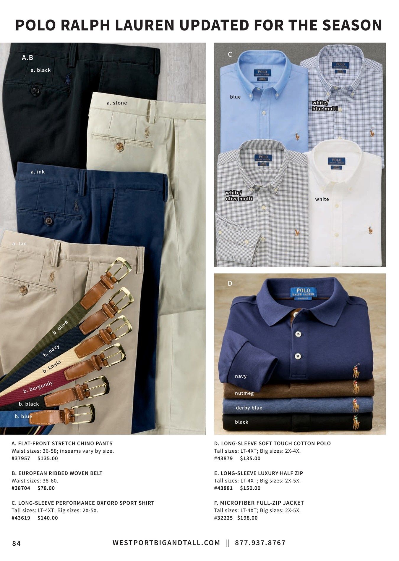 Westport Big & Tall Fall Catalog Weekly Ad August 4 - November 30, 2026
