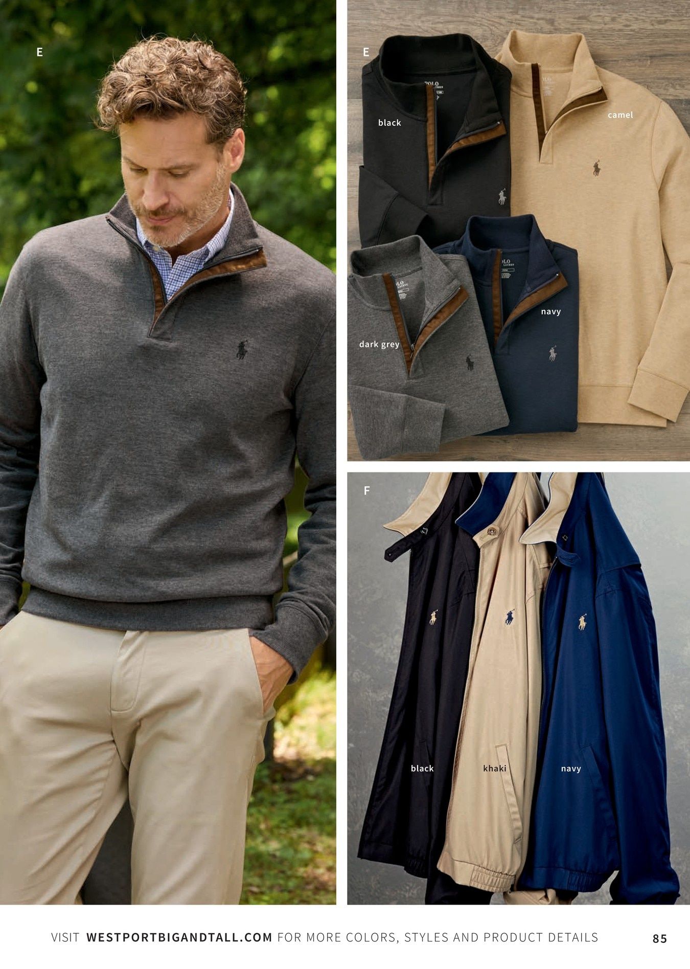Westport Big & Tall Fall Catalog Weekly Ad August 4 - November 30, 2026