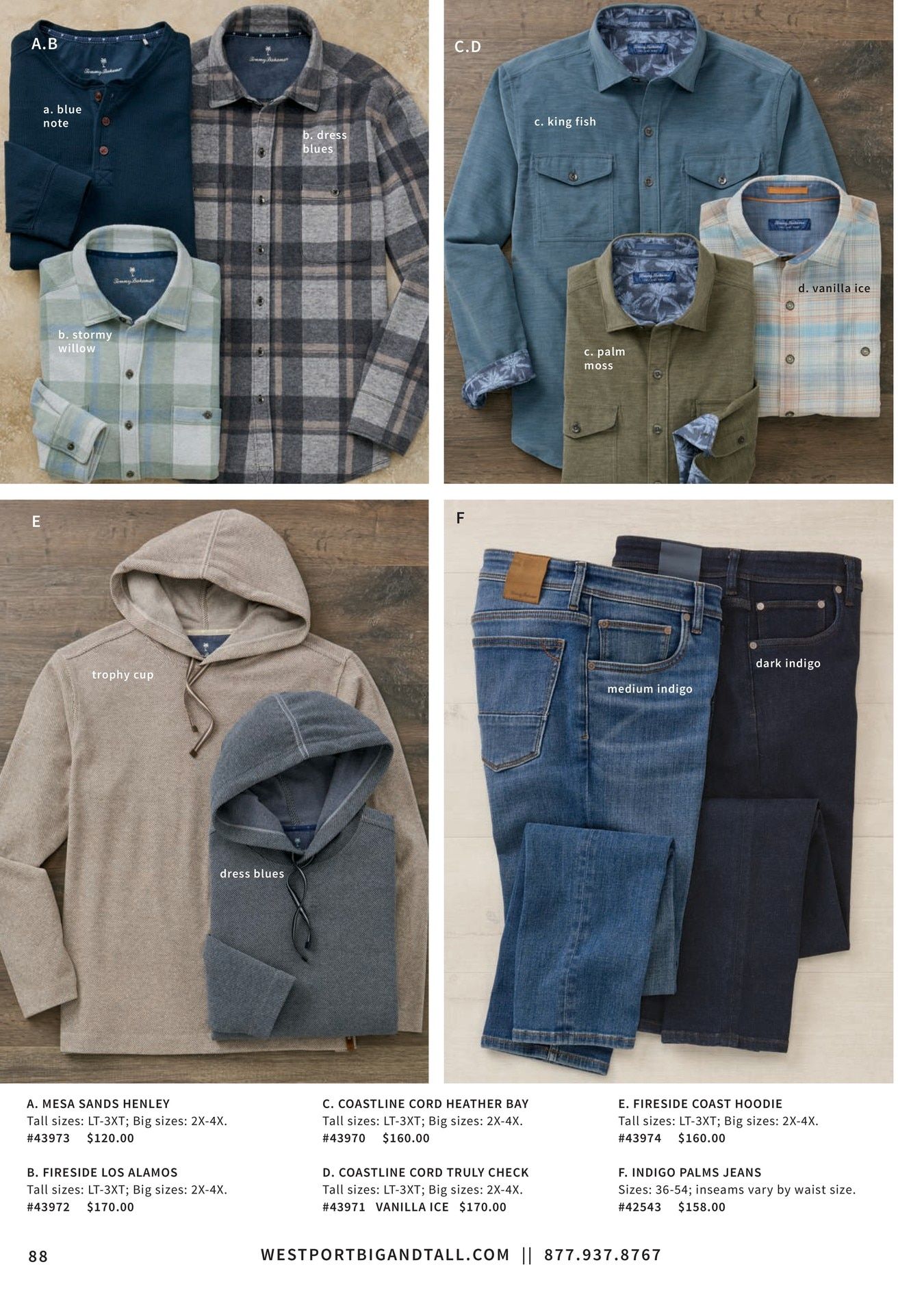 Westport Big & Tall Fall Catalog Weekly Ad August 4 - November 30, 2026