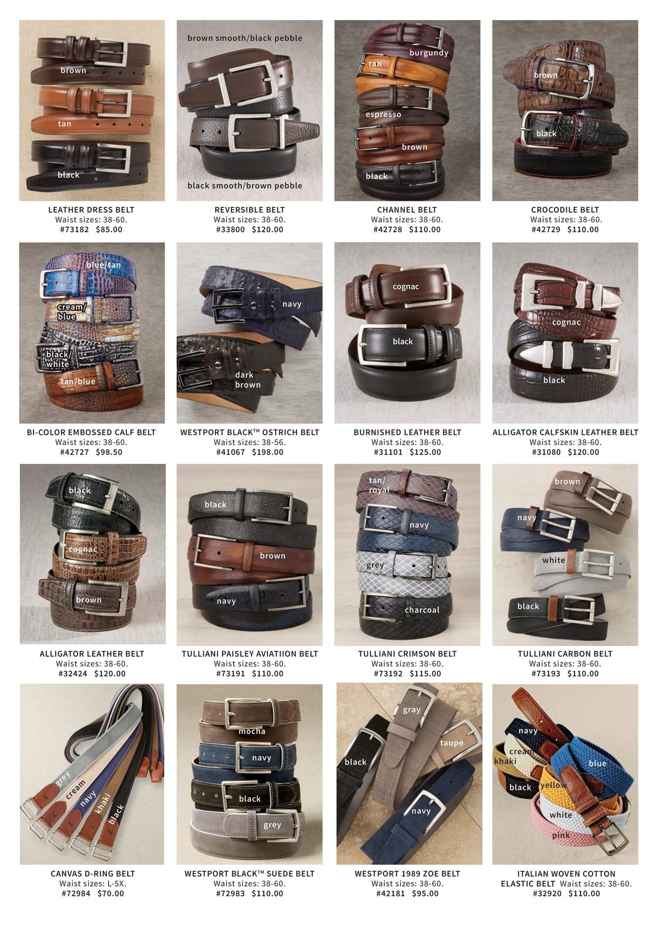 Westport Big & Tall Fall Catalog Weekly Ad August 4 - November 30, 2026