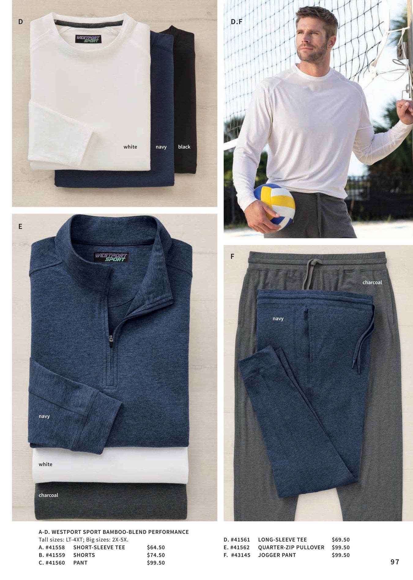 Westport Big & Tall Fall Catalog Weekly Ad August 4 - November 30, 2026