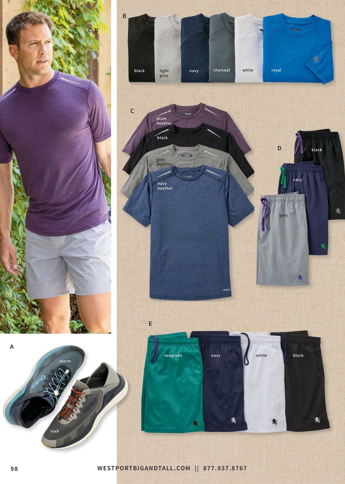 Westport Big & Tall Fall Catalog Weekly Ad August 4 - November 30, 2026