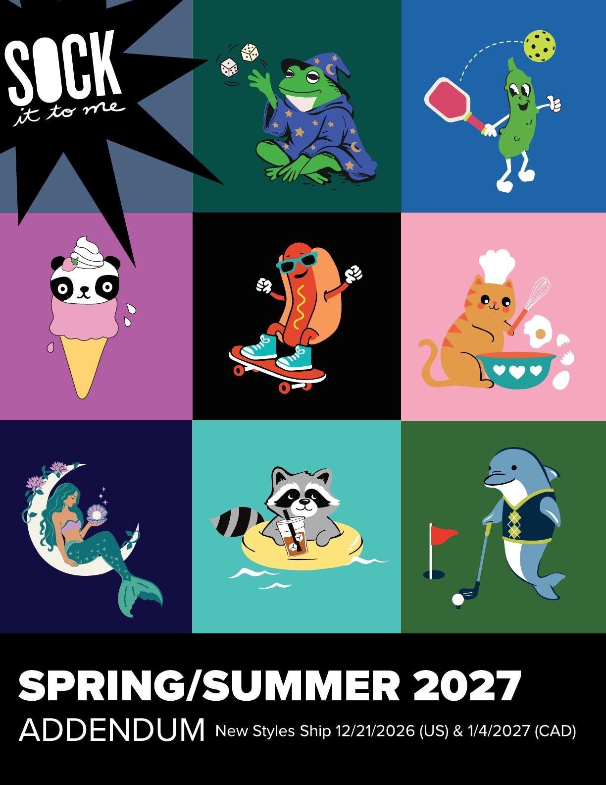 Sock It to Me Spring/Summer Addendum Weekly Ad January 1 - September 30, 2027