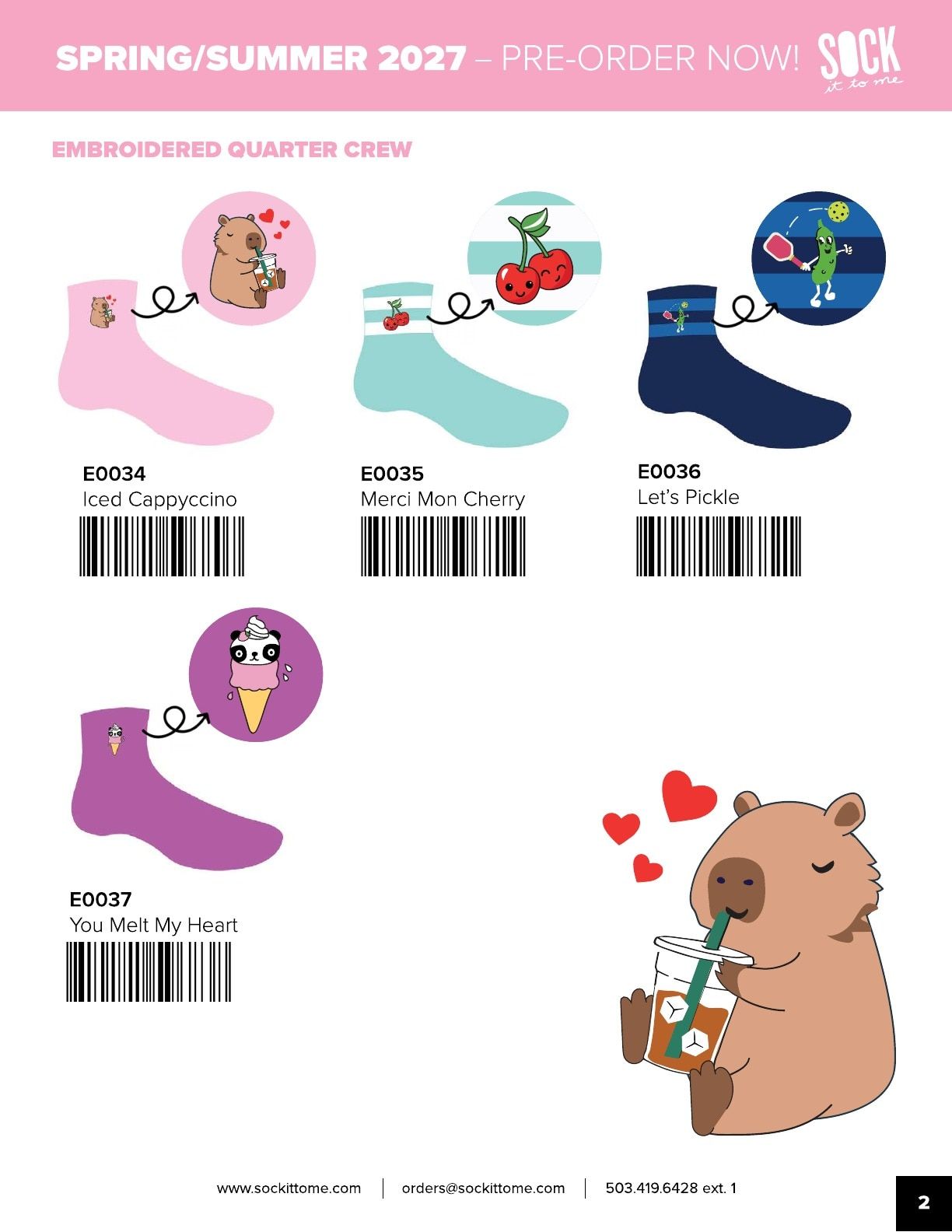 Sock It to Me Spring/Summer Addendum Weekly Ad January 1 - September 30, 2027