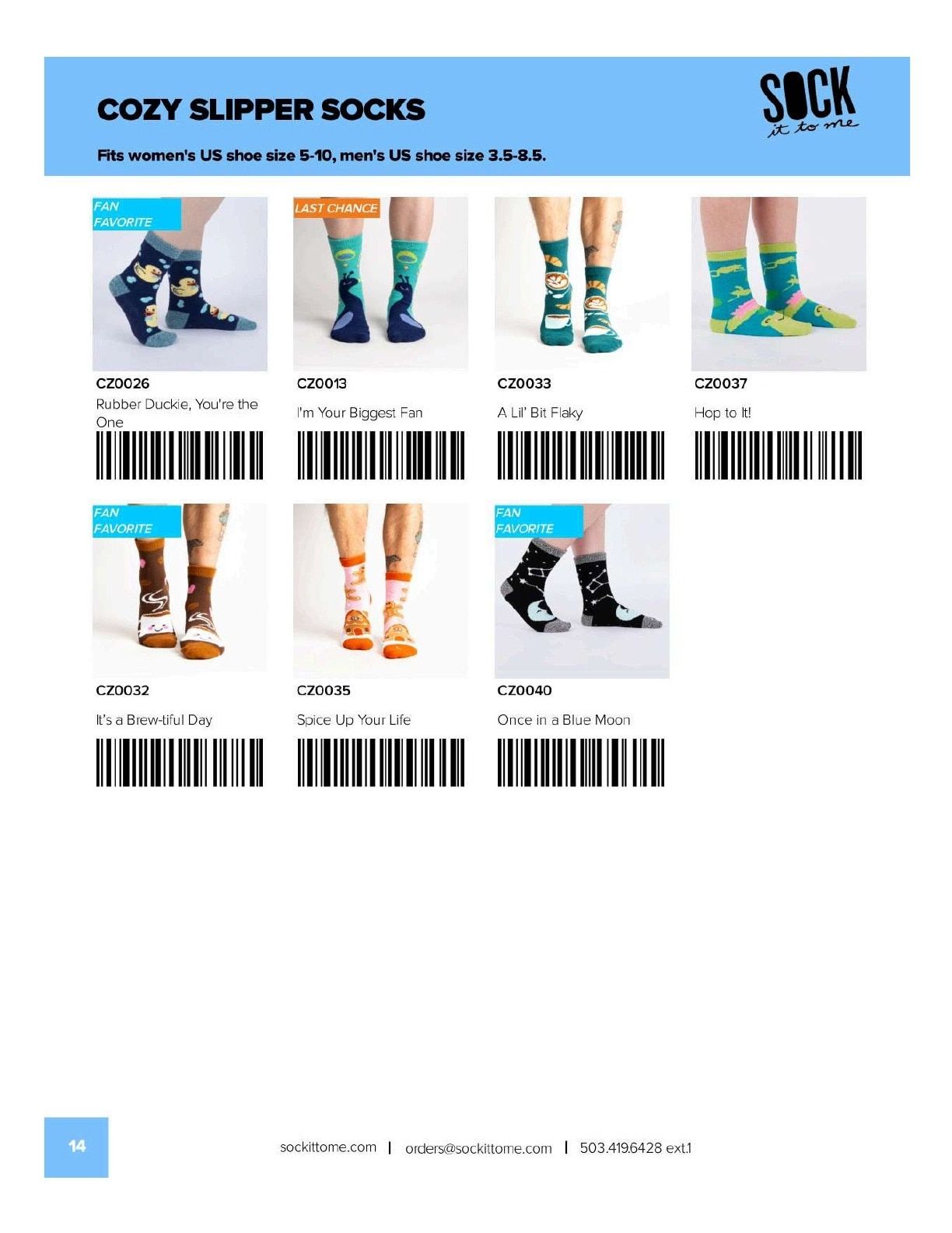 Sock It to Me Fall/Holiday Catalog Weekly Ad August 1, 2026 - January 31, 2027