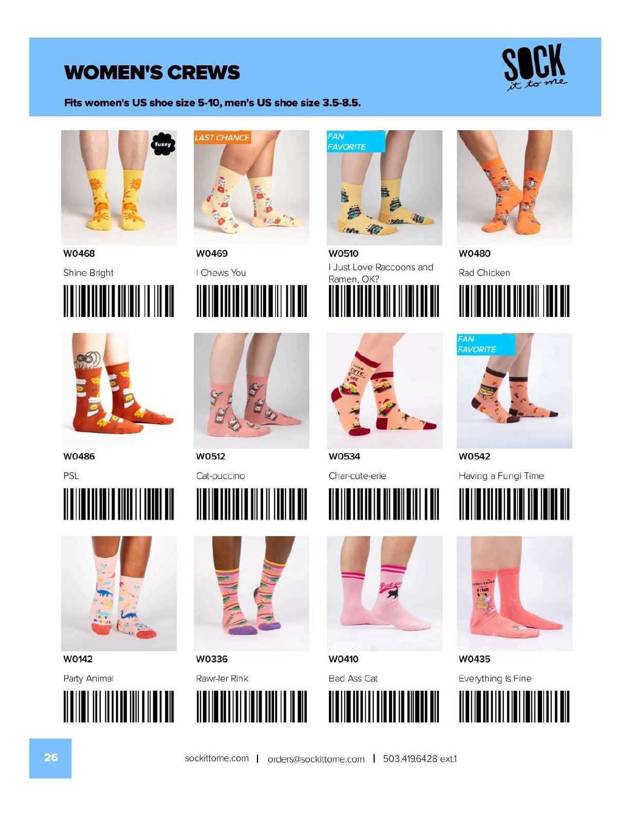 Sock It to Me Fall/Holiday Catalog Weekly Ad August 1, 2026 - January 31, 2027