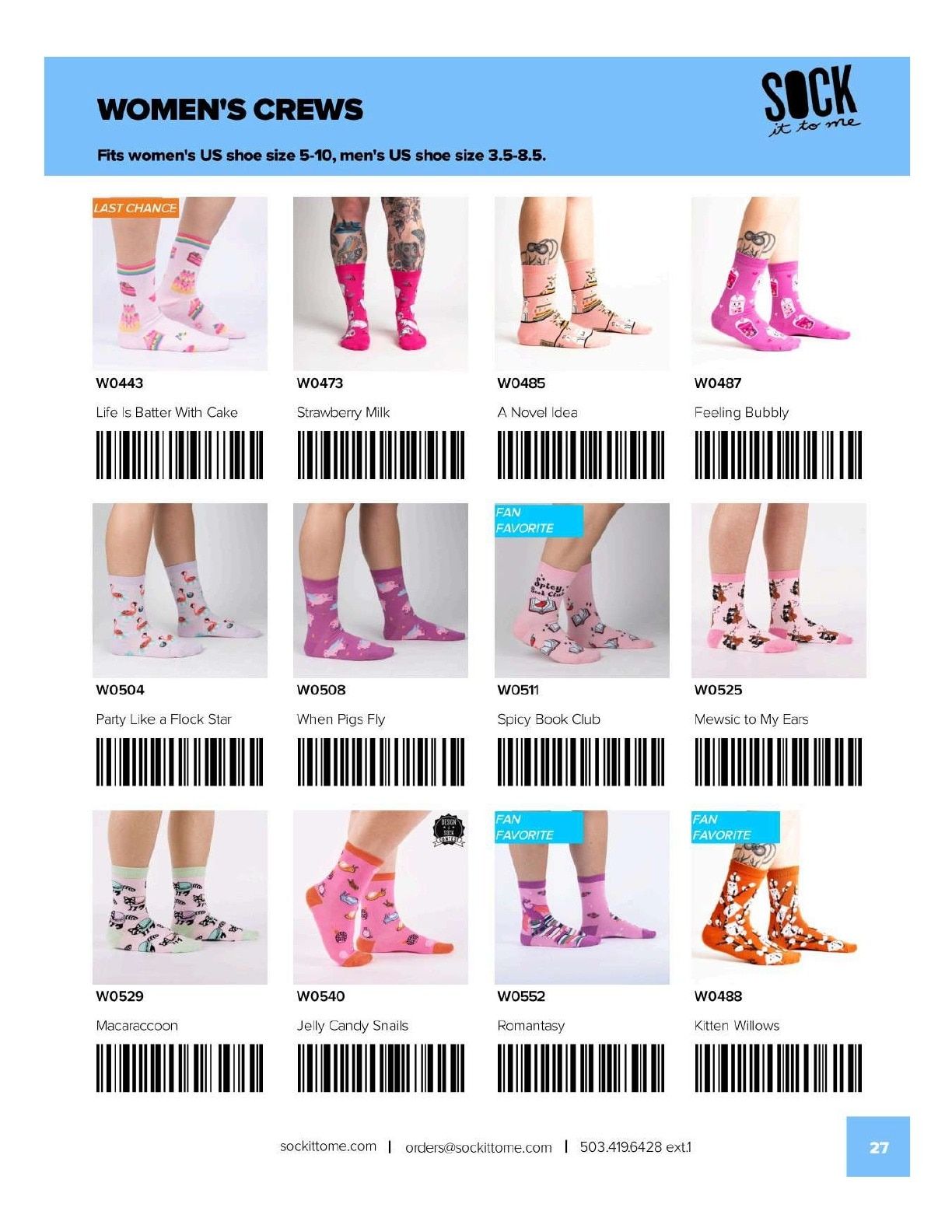 Sock It to Me Fall/Holiday Catalog Weekly Ad August 1, 2026 - January 31, 2027