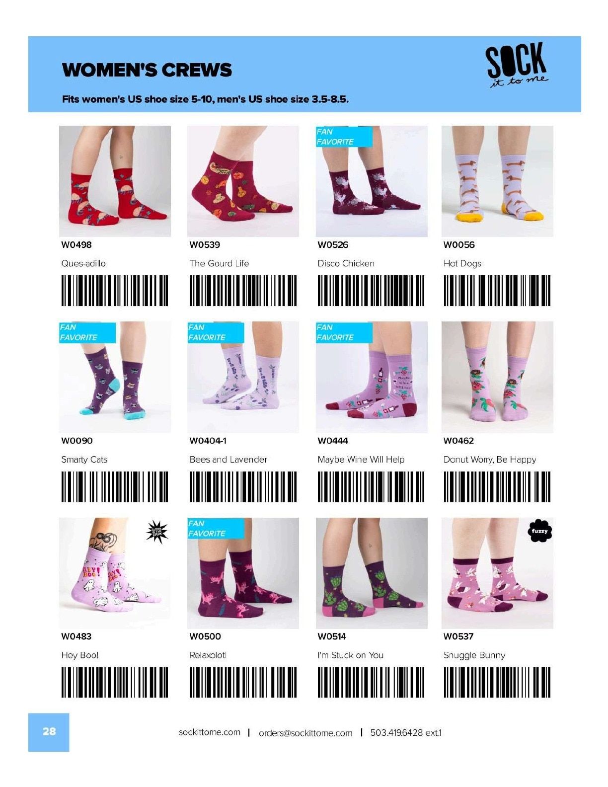 Sock It to Me Fall/Holiday Catalog Weekly Ad August 1, 2026 - January 31, 2027