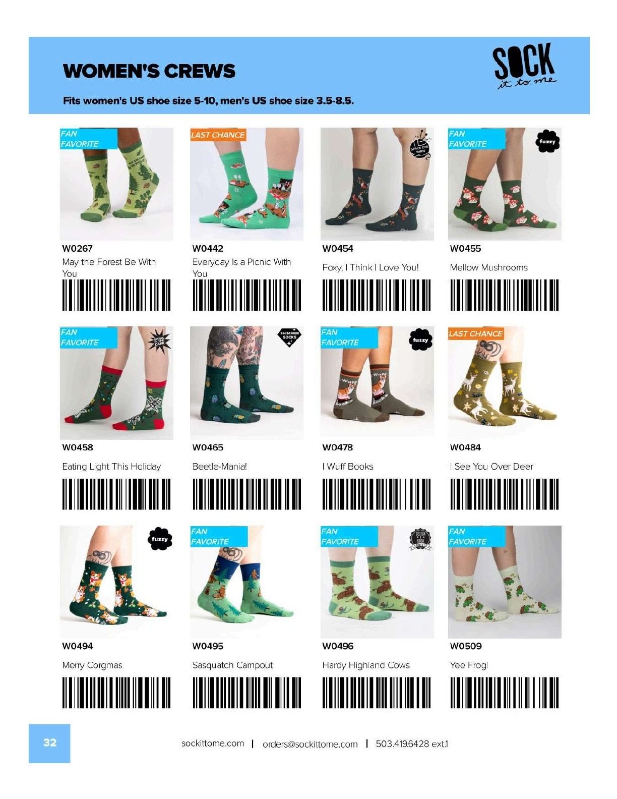Sock It to Me Fall/Holiday Catalog Weekly Ad August 1, 2026 - January 31, 2027