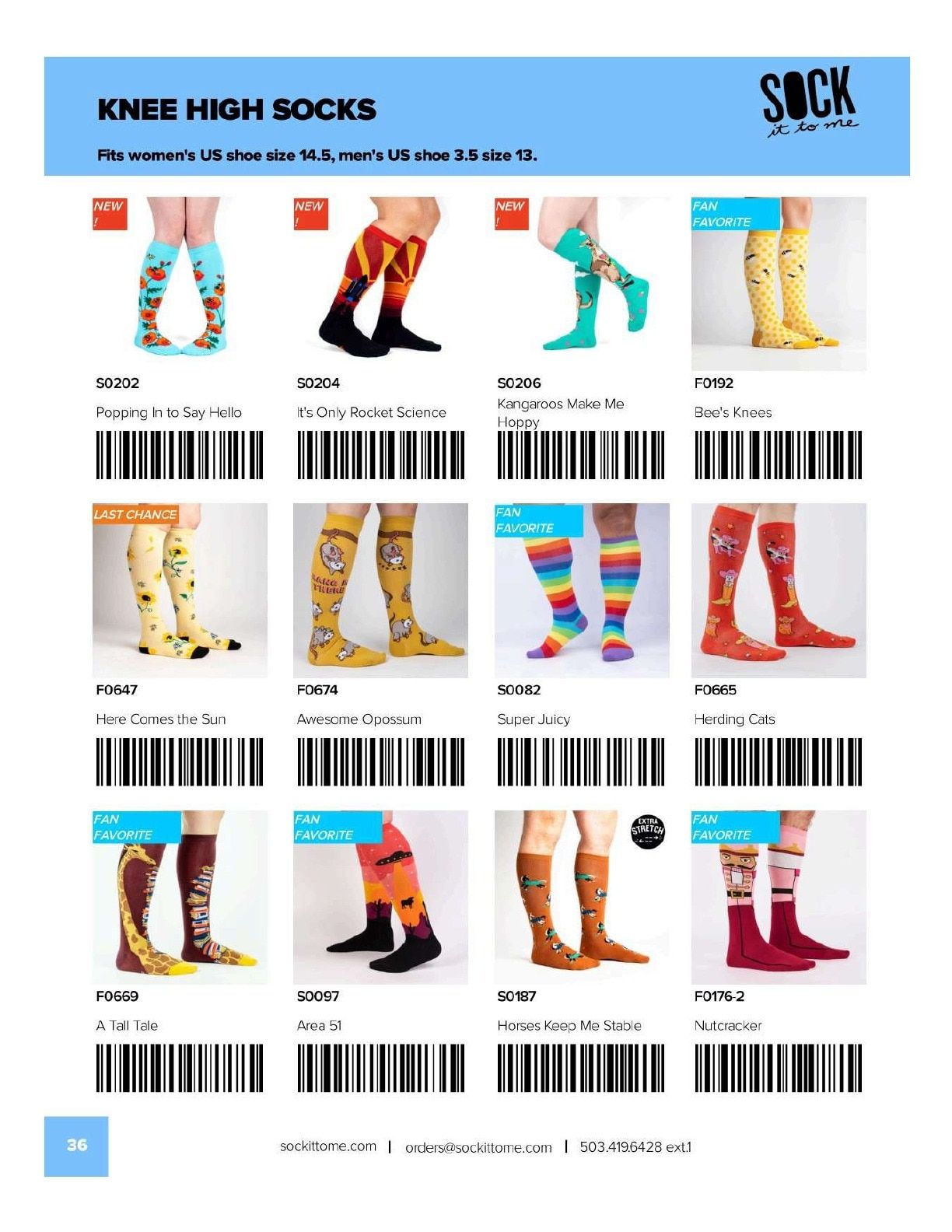 Sock It to Me Fall/Holiday Catalog Weekly Ad August 1, 2026 - January 31, 2027