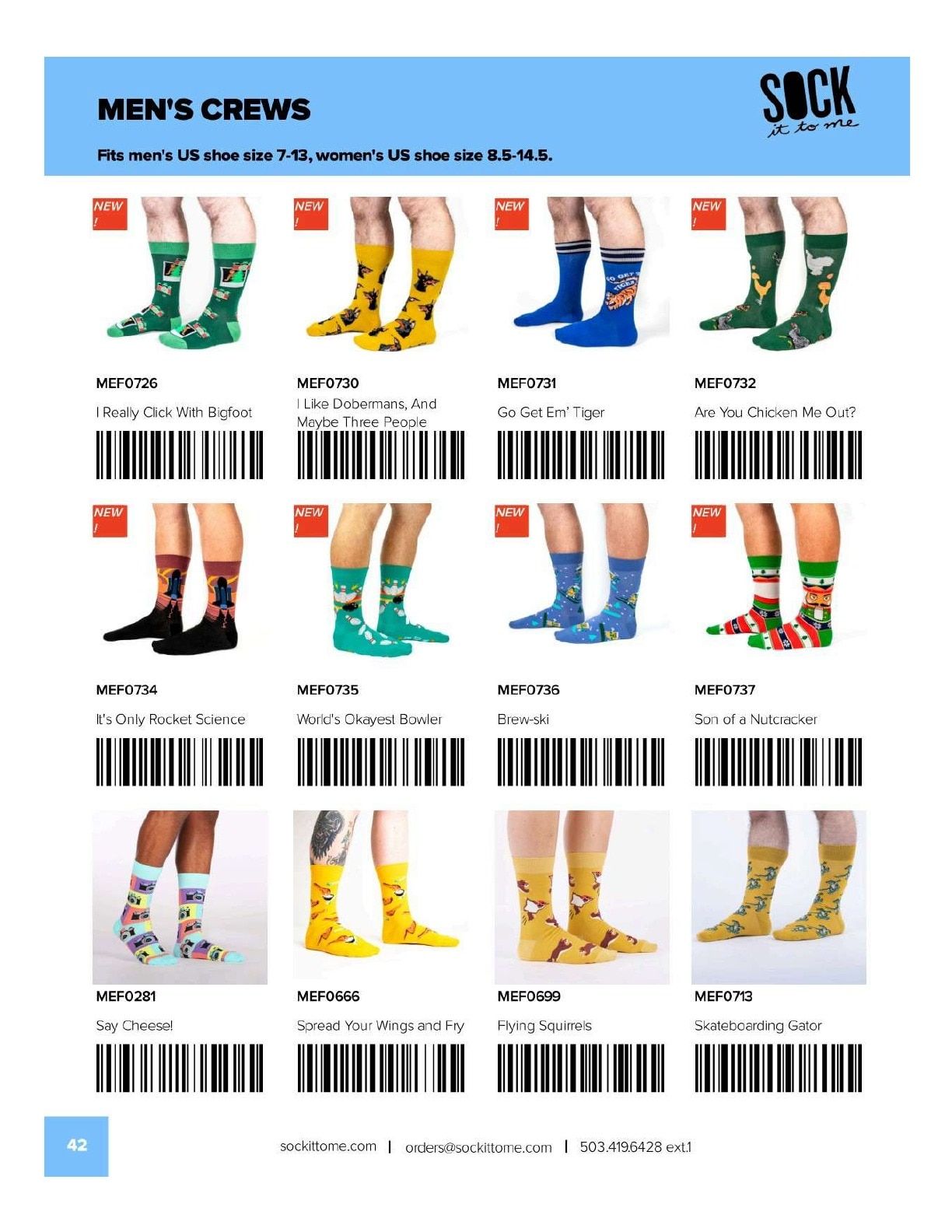 Sock It to Me Fall/Holiday Catalog Weekly Ad August 1, 2026 - January 31, 2027