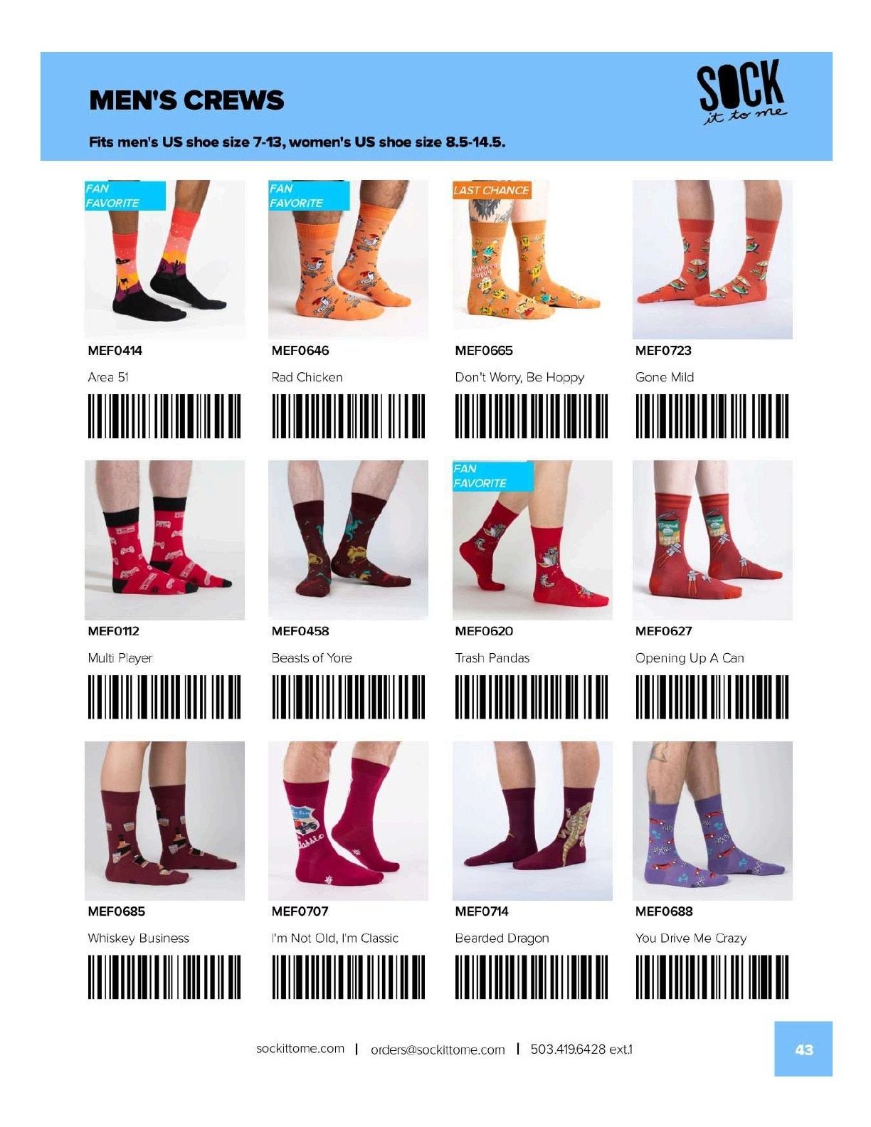 Sock It to Me Fall/Holiday Catalog Weekly Ad August 1, 2026 - January 31, 2027