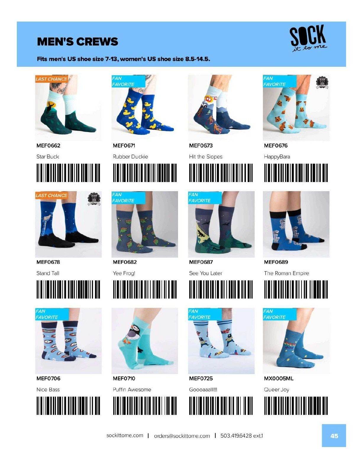 Sock It to Me Fall/Holiday Catalog Weekly Ad August 1, 2026 - January 31, 2027