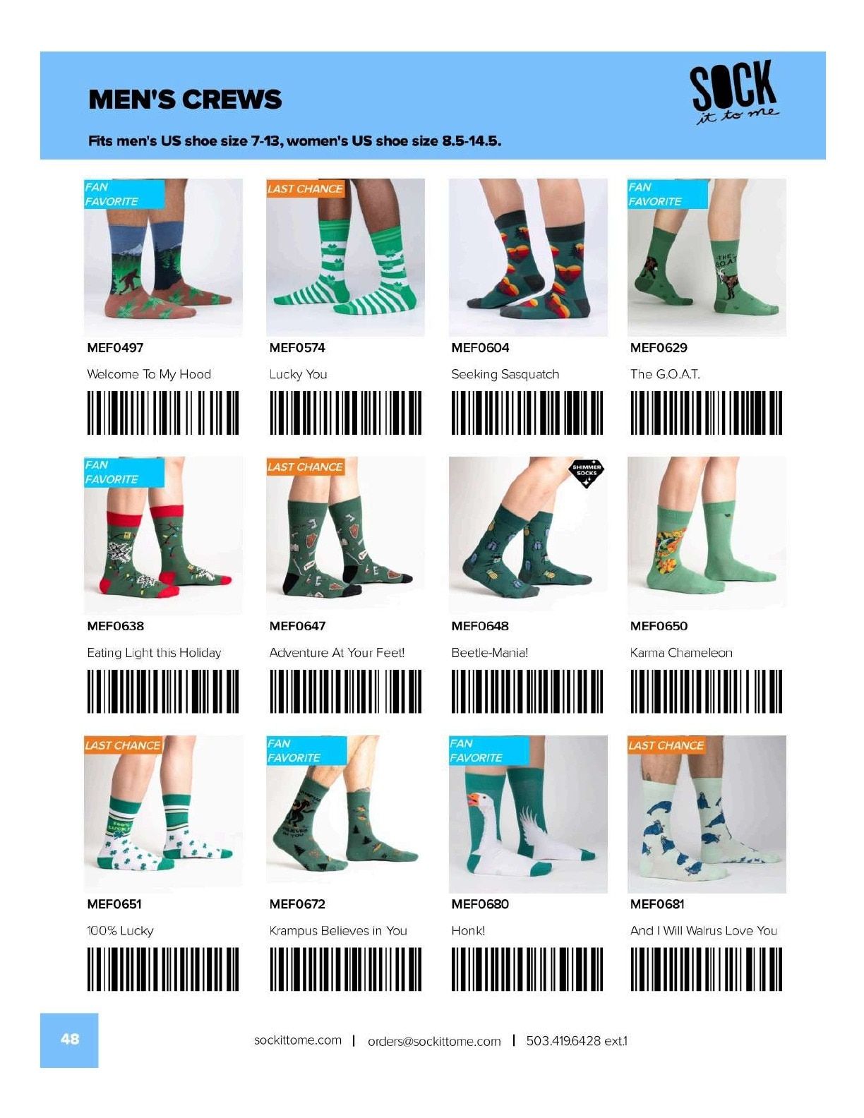 Sock It to Me Fall/Holiday Catalog Weekly Ad August 1, 2026 - January 31, 2027
