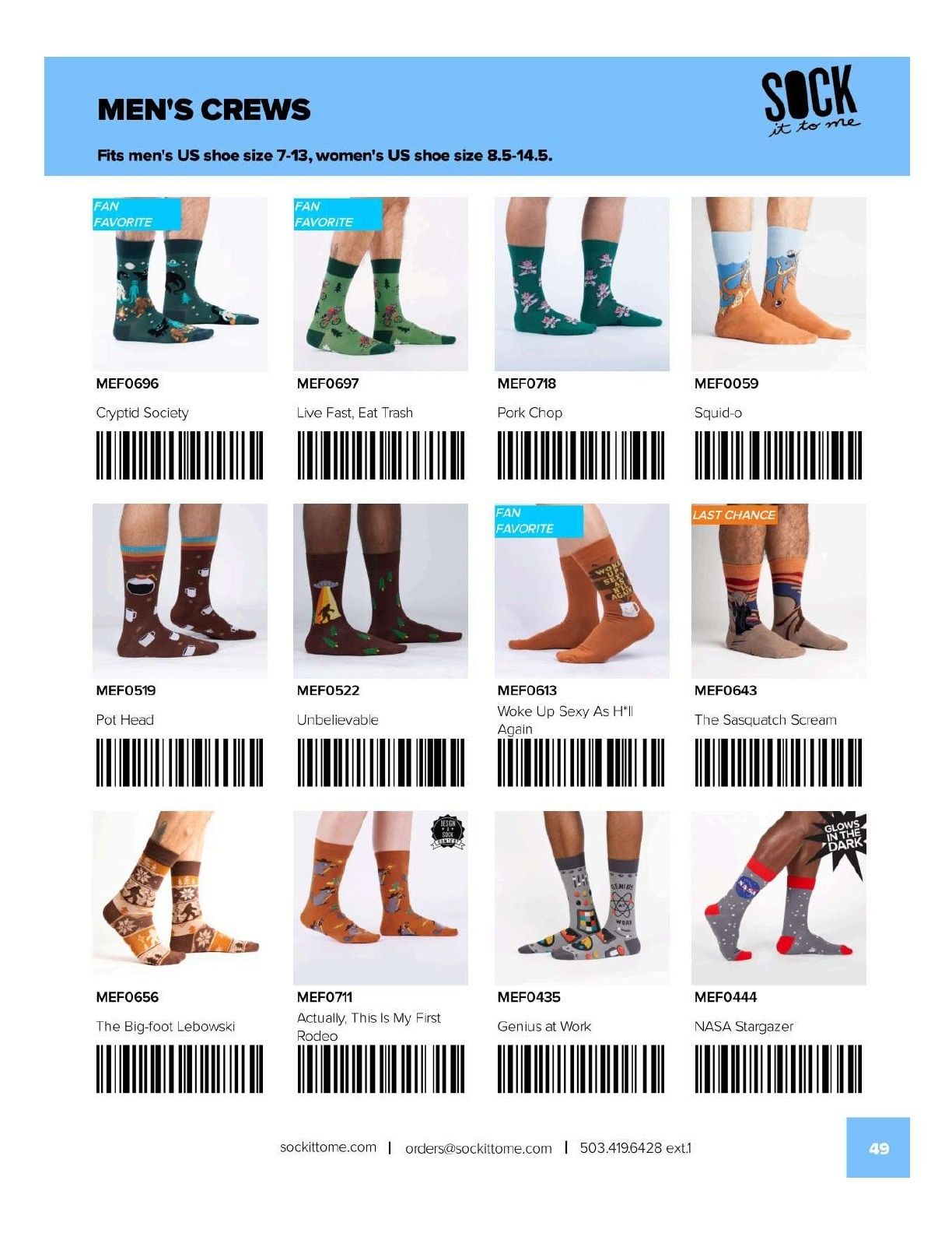 Sock It to Me Fall/Holiday Catalog Weekly Ad August 1, 2026 - January 31, 2027