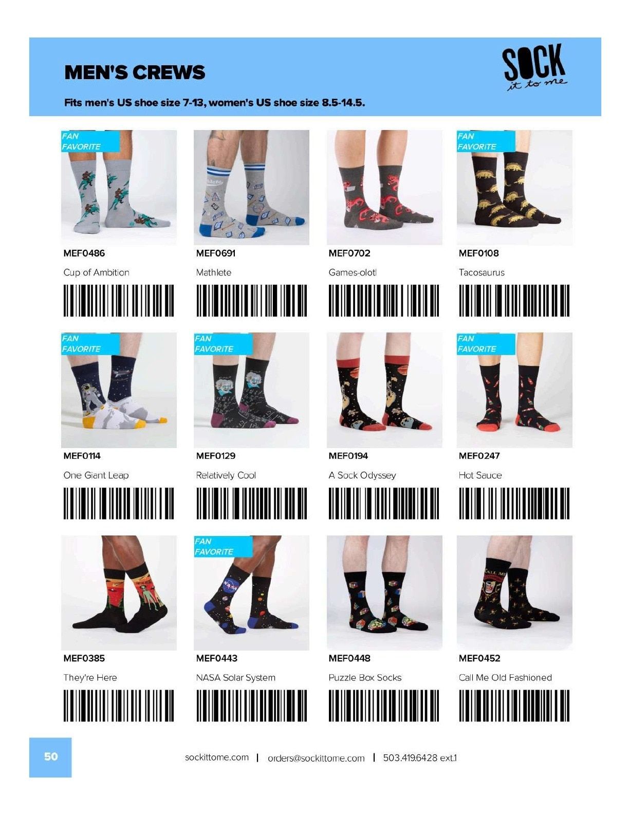 Sock It to Me Fall/Holiday Catalog Weekly Ad August 1, 2026 - January 31, 2027