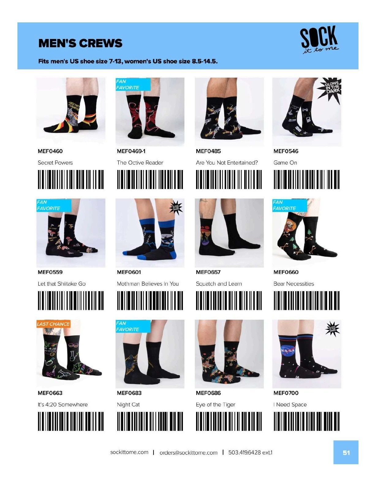 Sock It to Me Fall/Holiday Catalog Weekly Ad August 1, 2026 - January 31, 2027