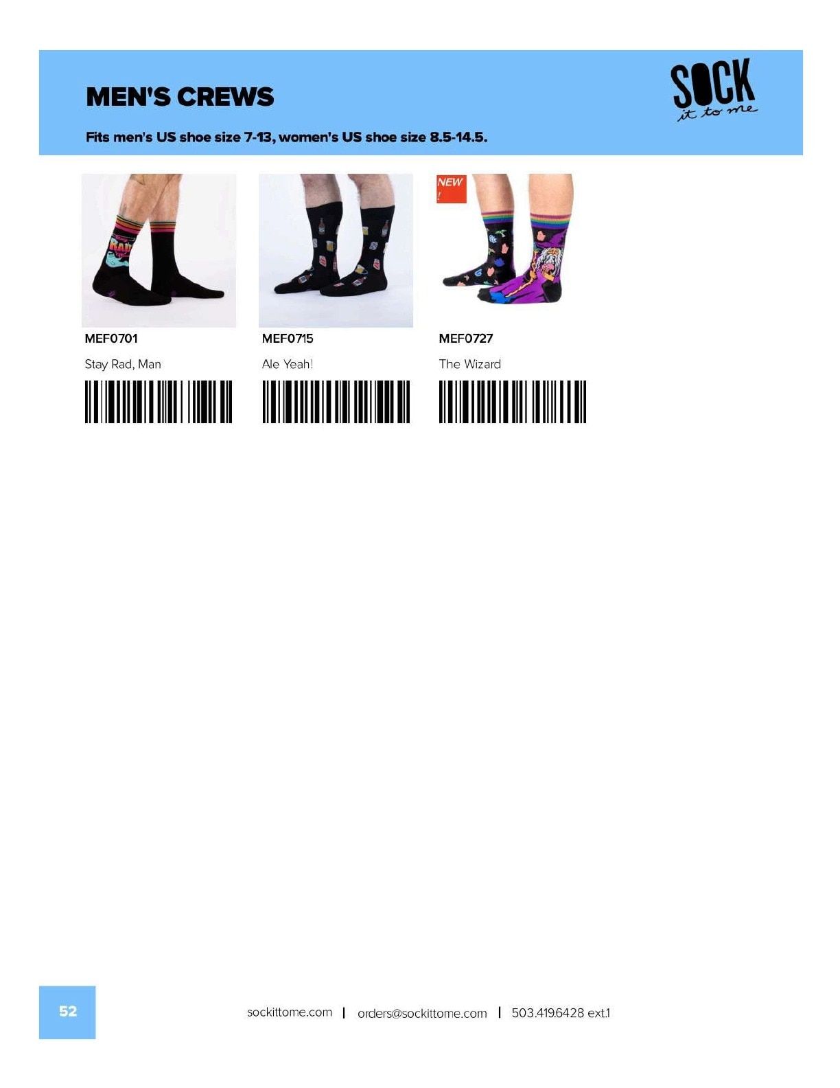 Sock It to Me Fall/Holiday Catalog Weekly Ad August 1, 2026 - January 31, 2027
