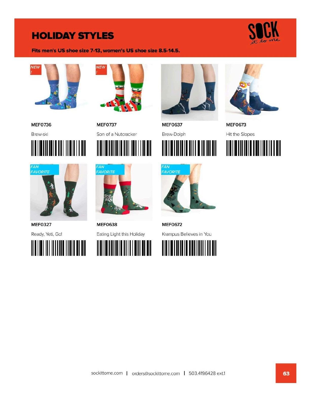 Sock It to Me Fall/Holiday Catalog Weekly Ad August 1, 2026 - January 31, 2027