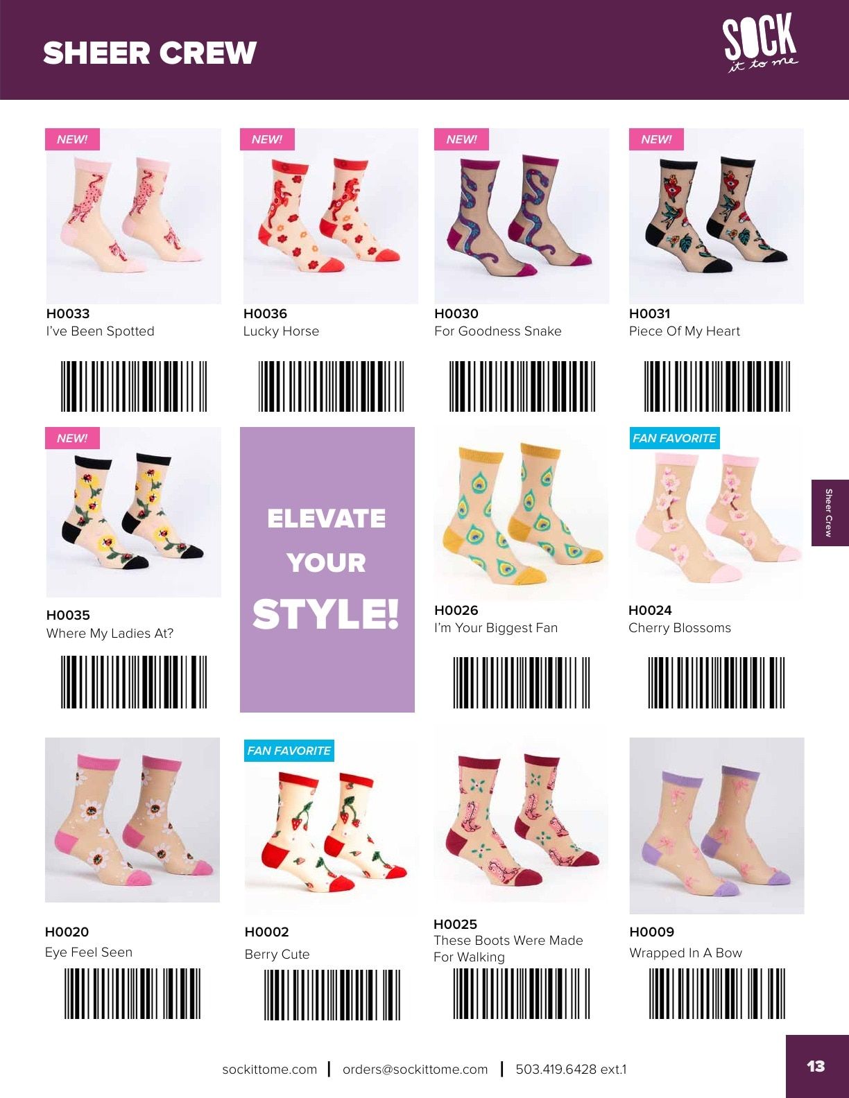 Sock It to Me Spring/Summer Catalog Weekly Ad January 1 - September 30, 2026