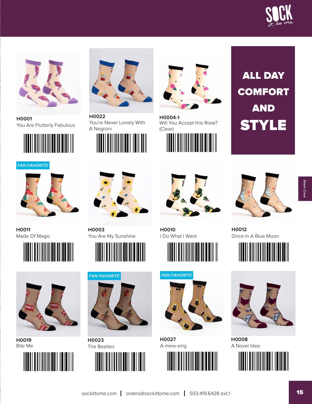 Sock It to Me Spring/Summer Catalog Weekly Ad January 1 - September 30, 2026