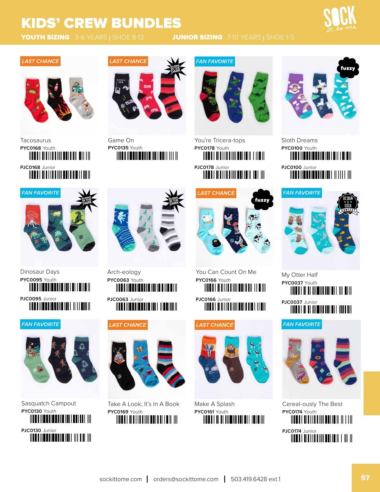 Sock It to Me Spring/Summer Catalog Weekly Ad January 1 - September 30, 2026