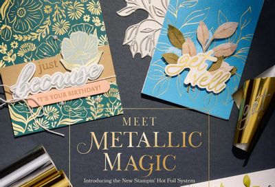 Stampin' Up! Hot Foil Brochure Weekly Ad July 9, 2026 - July 8, 2027