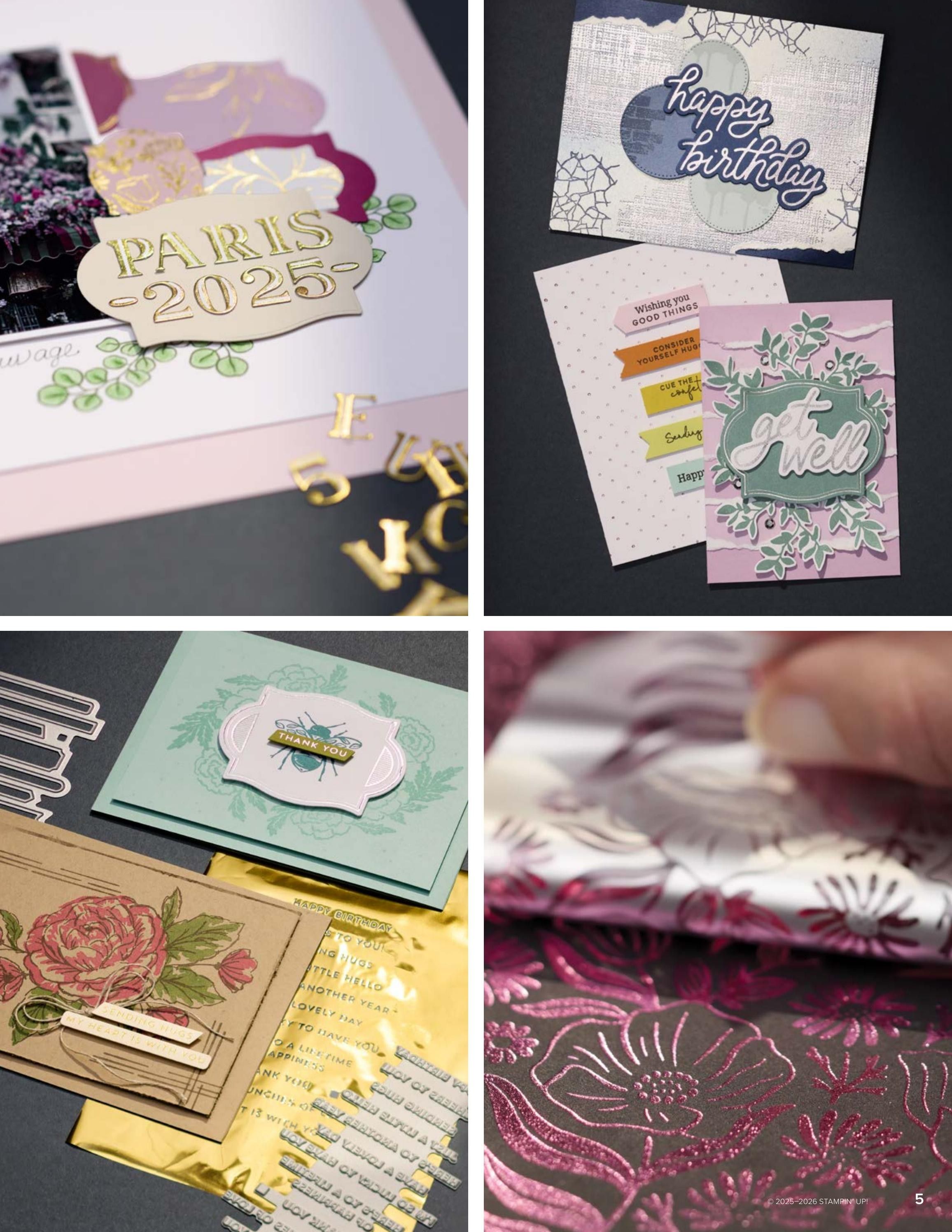 Stampin' Up! Hot Foil Brochure Weekly Ad July 9, 2026 - July 8, 2027