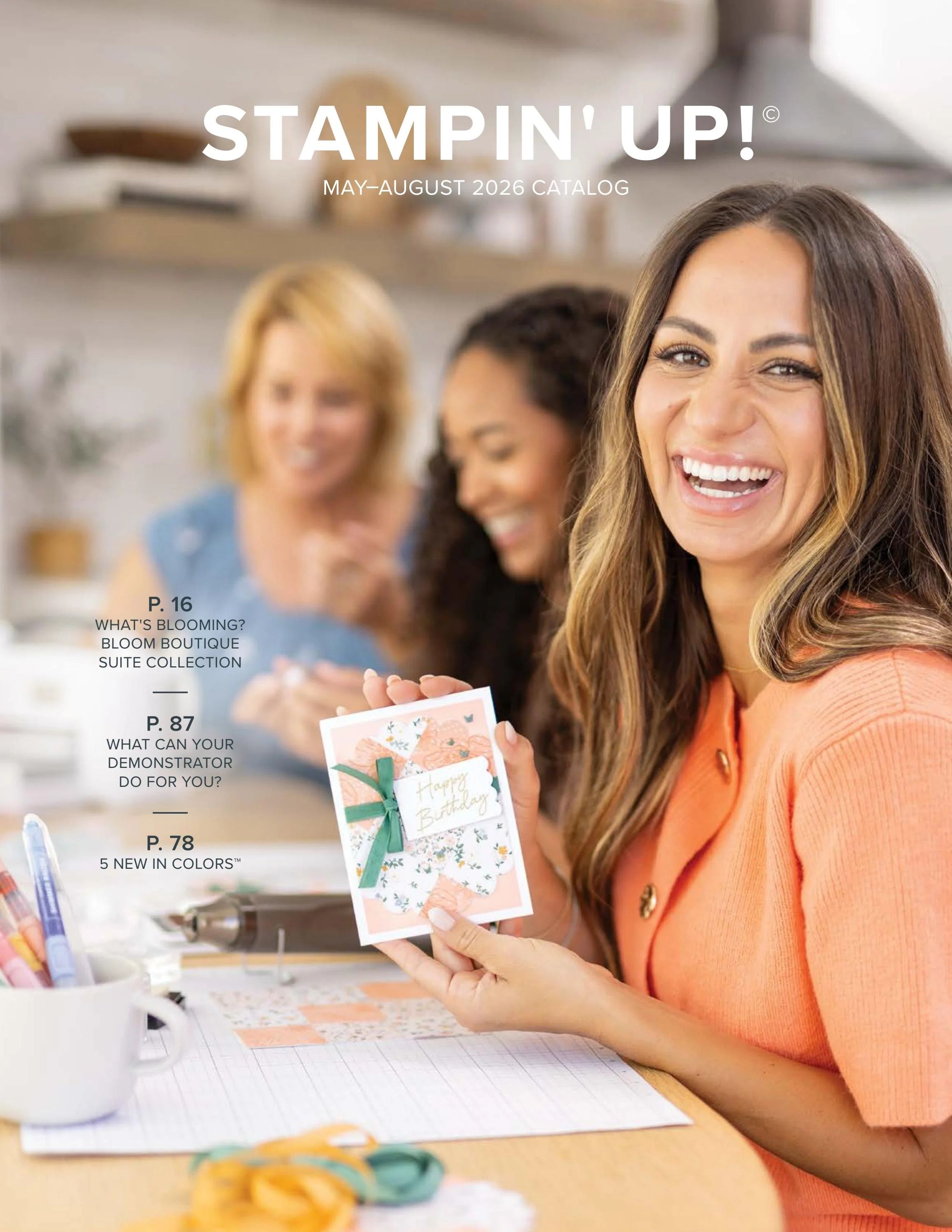 Stampin' Up! May-August Catalog Weekly Ad May 5 - August 31, 2026