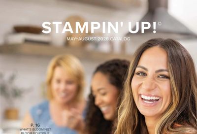 Stampin' Up! May-August Catalog Weekly Ad May 5 - August 31, 2026