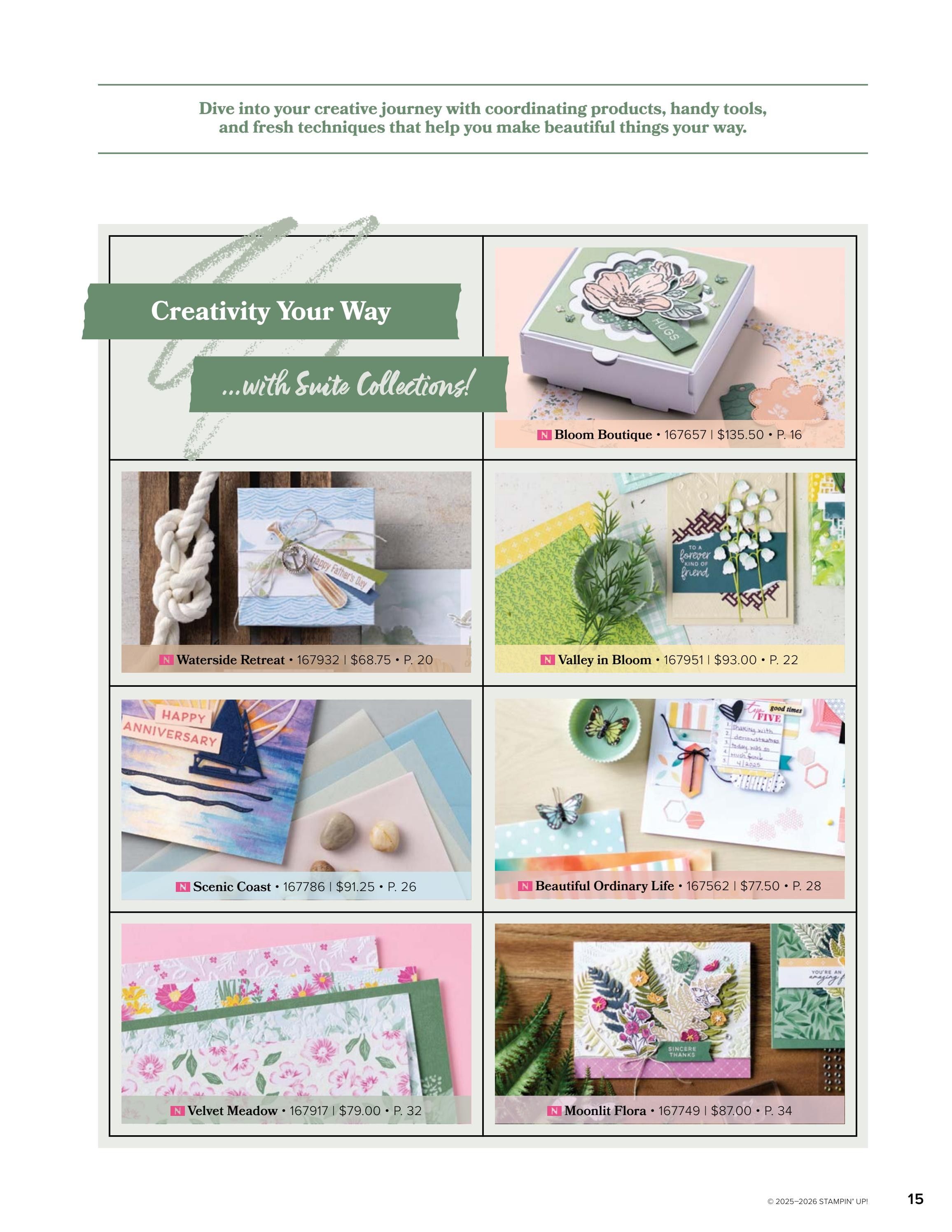 Stampin' Up! May-August Catalog Weekly Ad May 5 - August 31, 2026