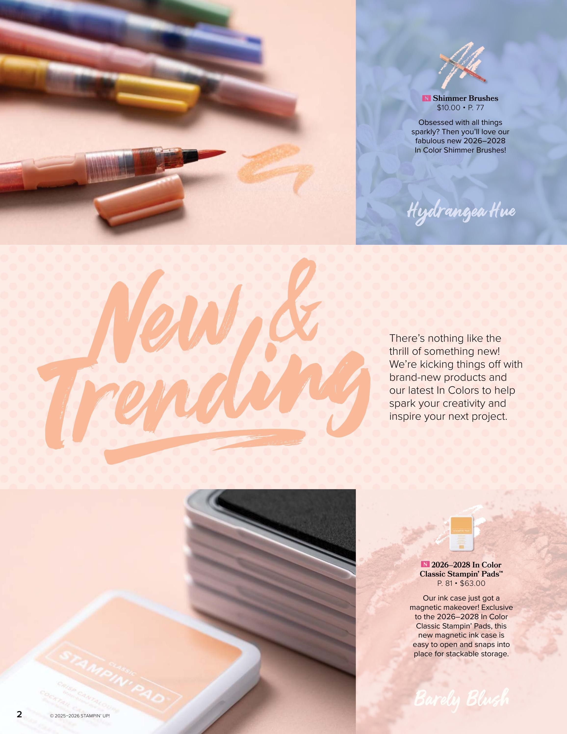 Stampin' Up! May-August Catalog Weekly Ad May 5 - August 31, 2026