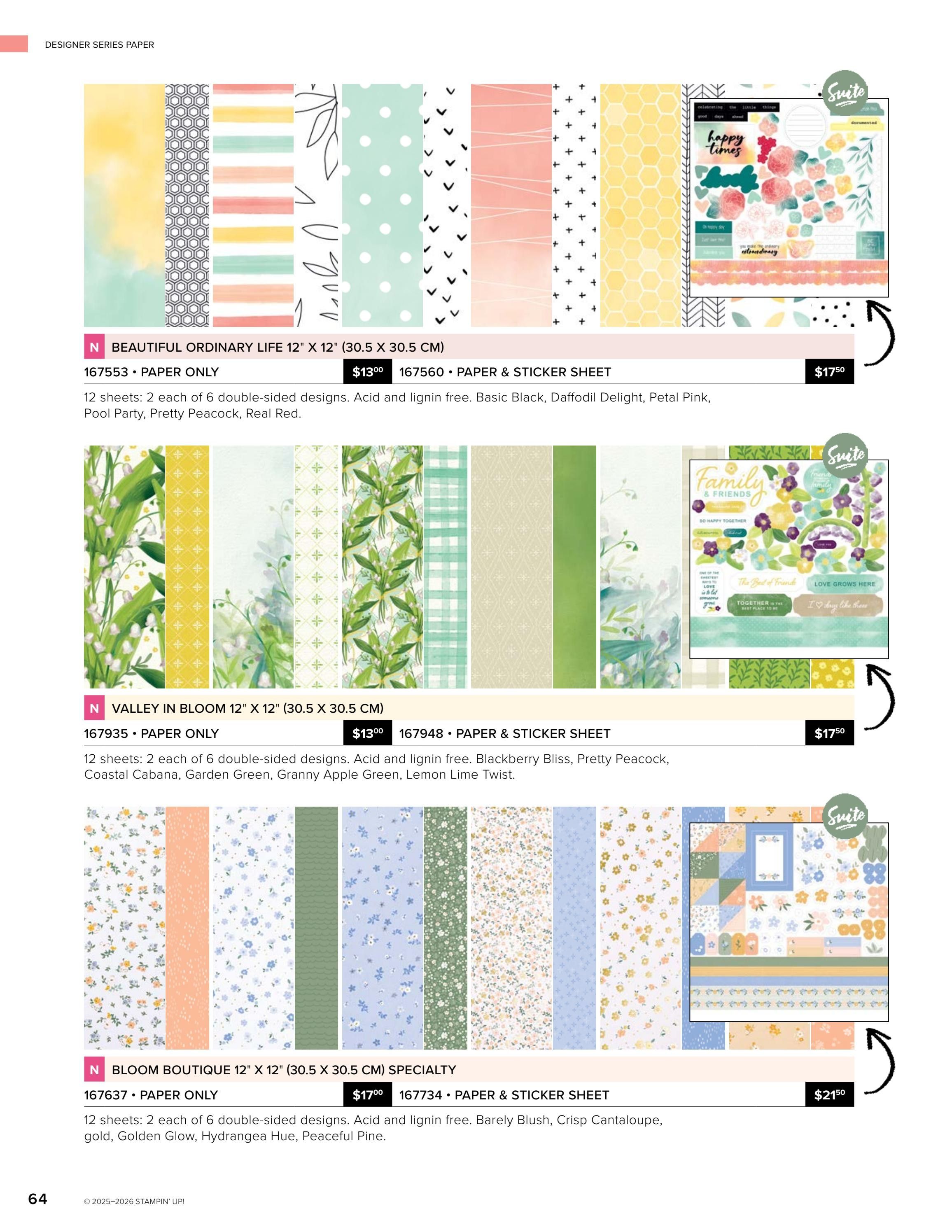 Stampin' Up! May-August Catalog Weekly Ad May 5 - August 31, 2026