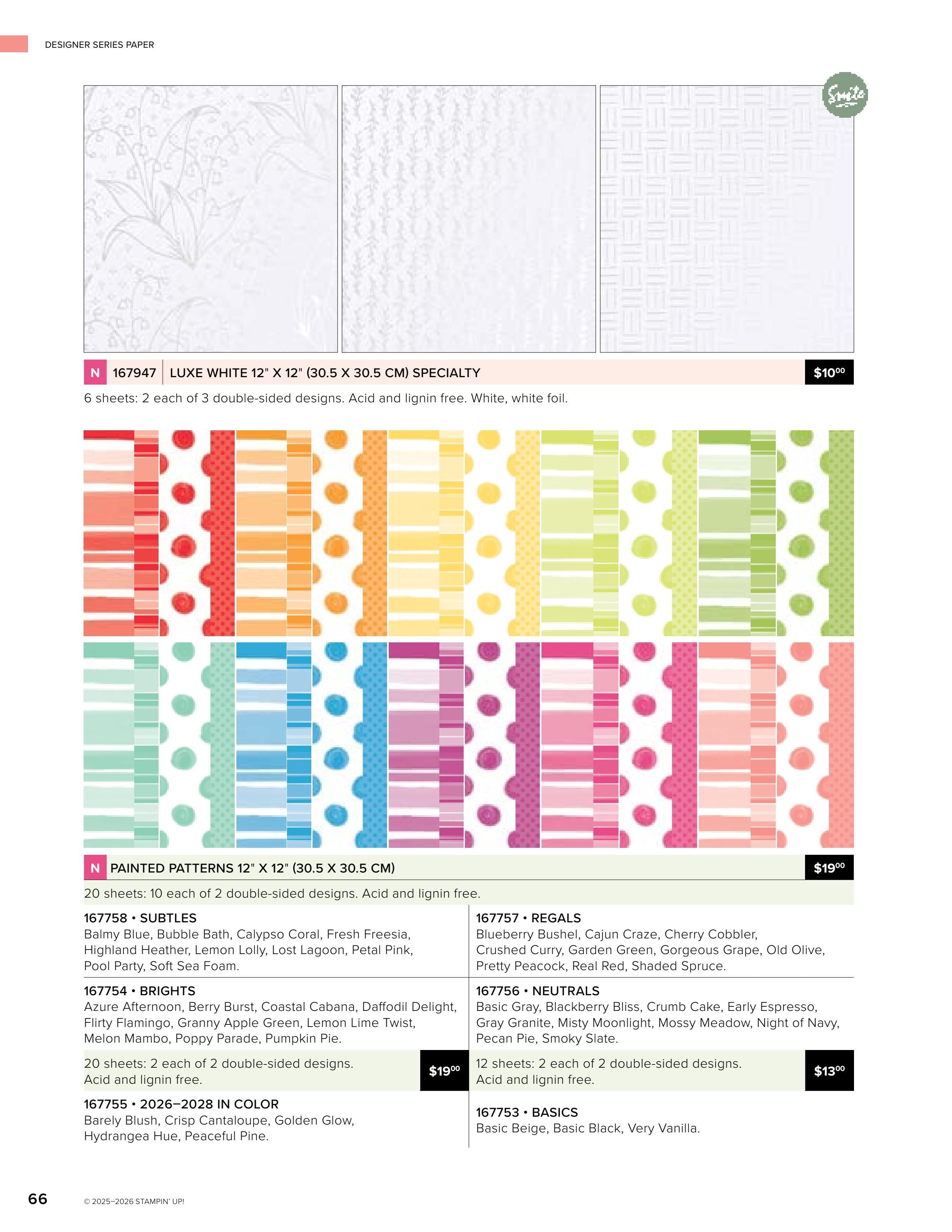 Stampin' Up! May-August Catalog Weekly Ad May 5 - August 31, 2026