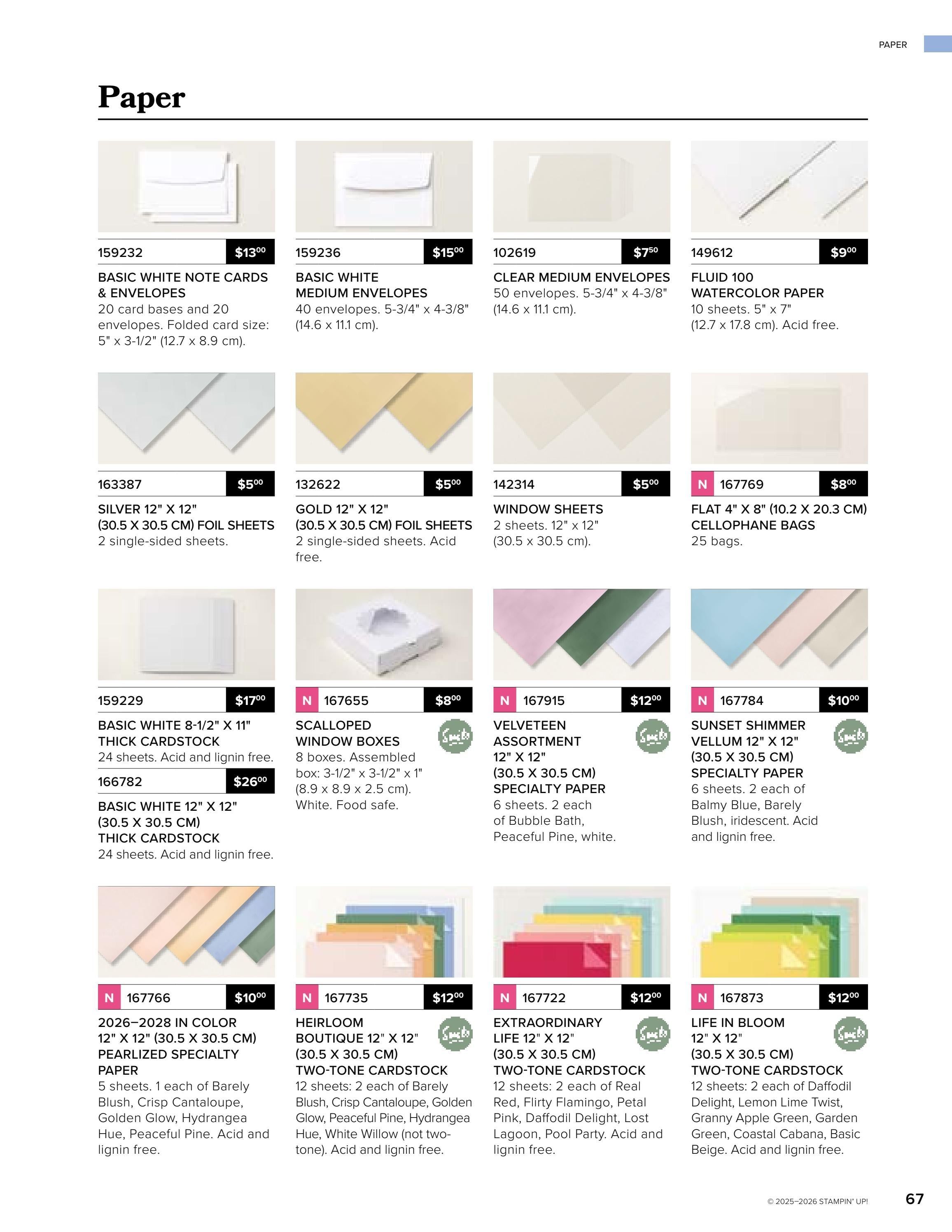Stampin' Up! May-August Catalog Weekly Ad May 5 - August 31, 2026