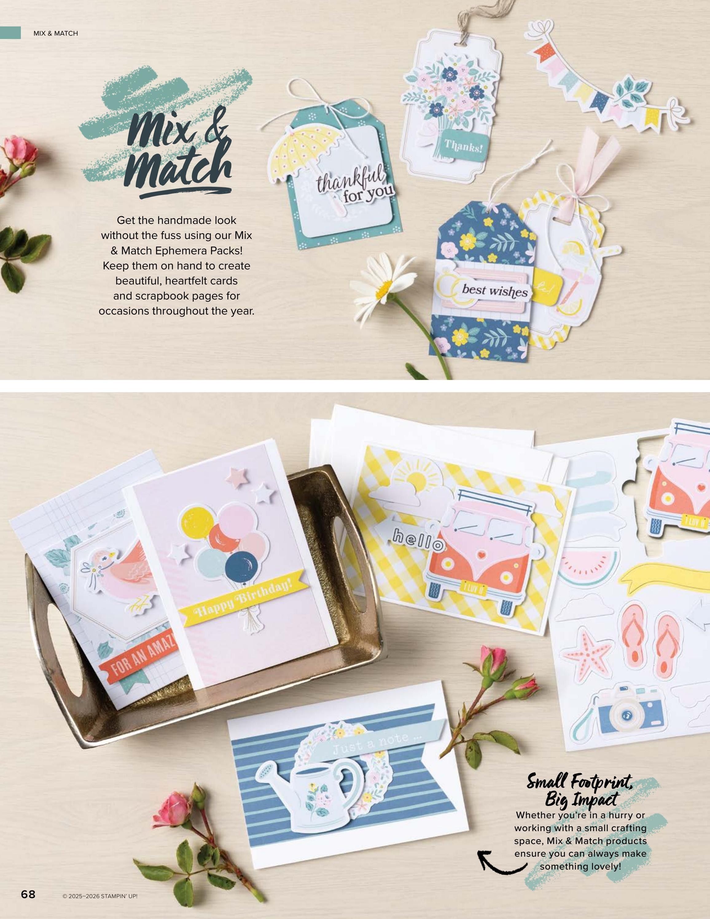 Stampin' Up! May-August Catalog Weekly Ad May 5 - August 31, 2026