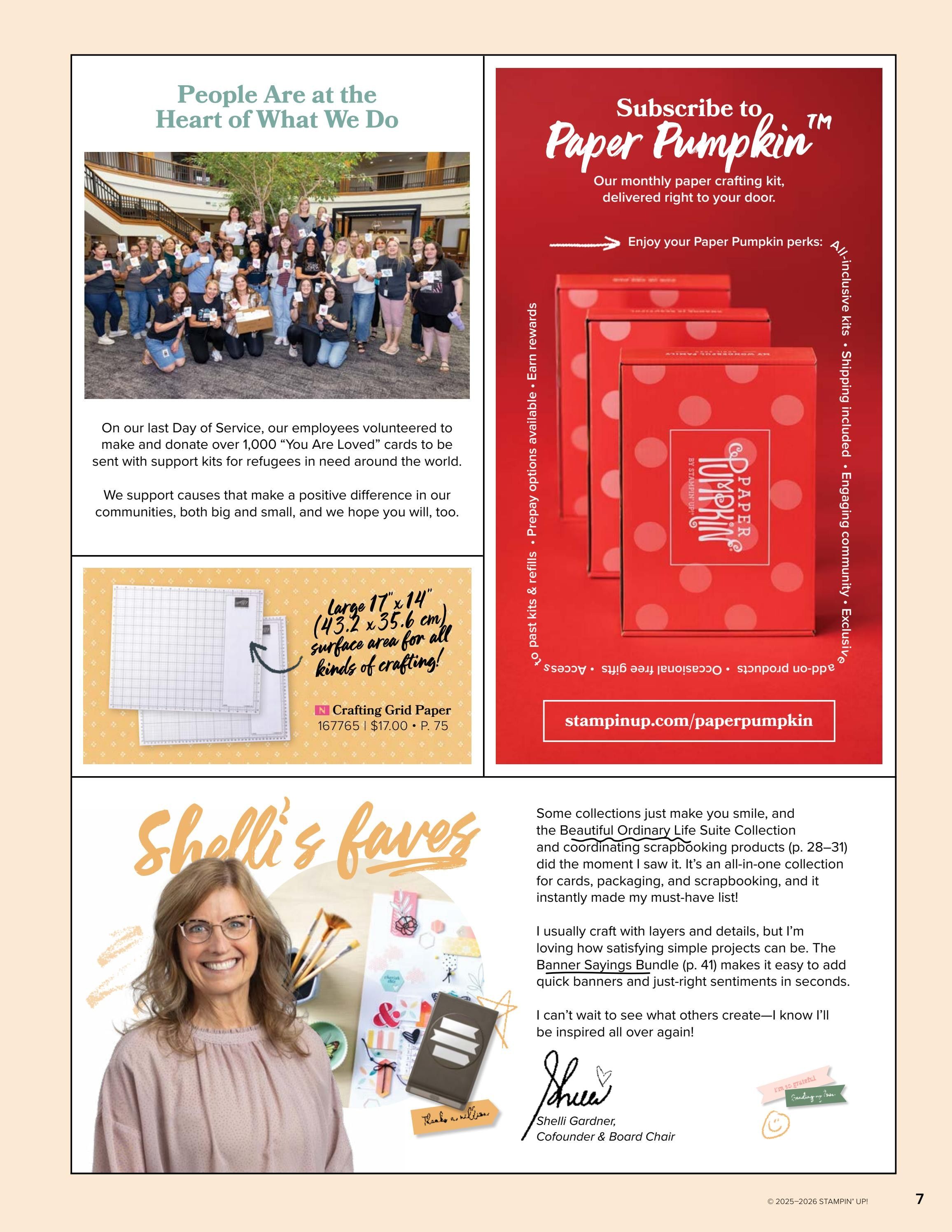 Stampin' Up! May-August Catalog Weekly Ad May 5 - August 31, 2026