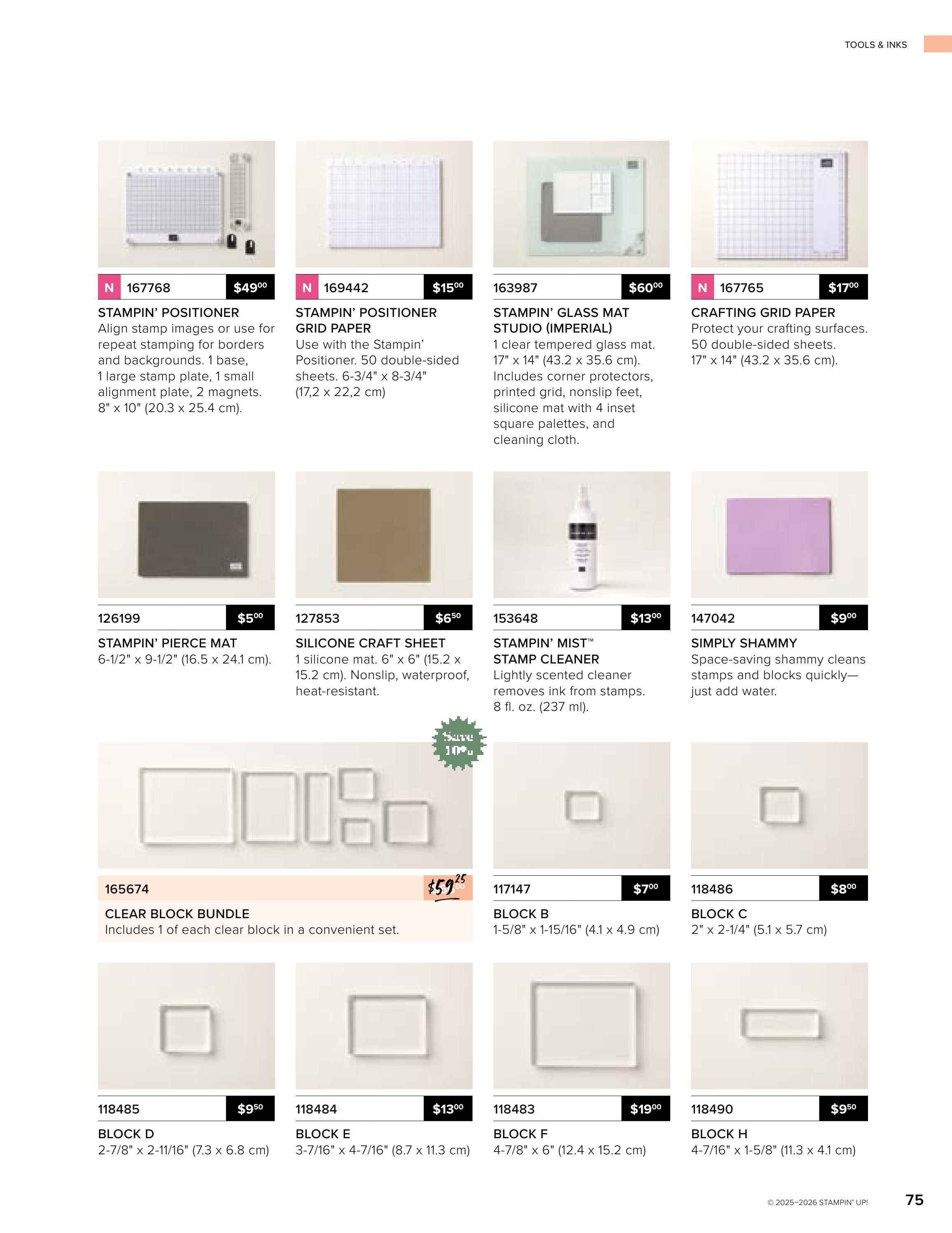 Stampin' Up! May-August Catalog Weekly Ad May 5 - August 31, 2026