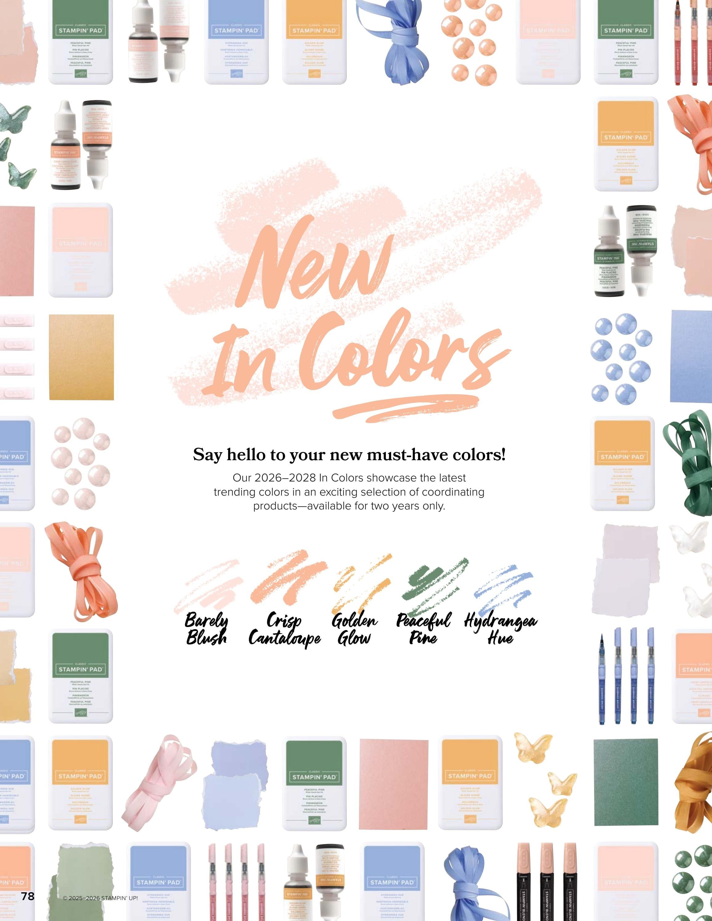 Stampin' Up! May-August Catalog Weekly Ad May 5 - August 31, 2026